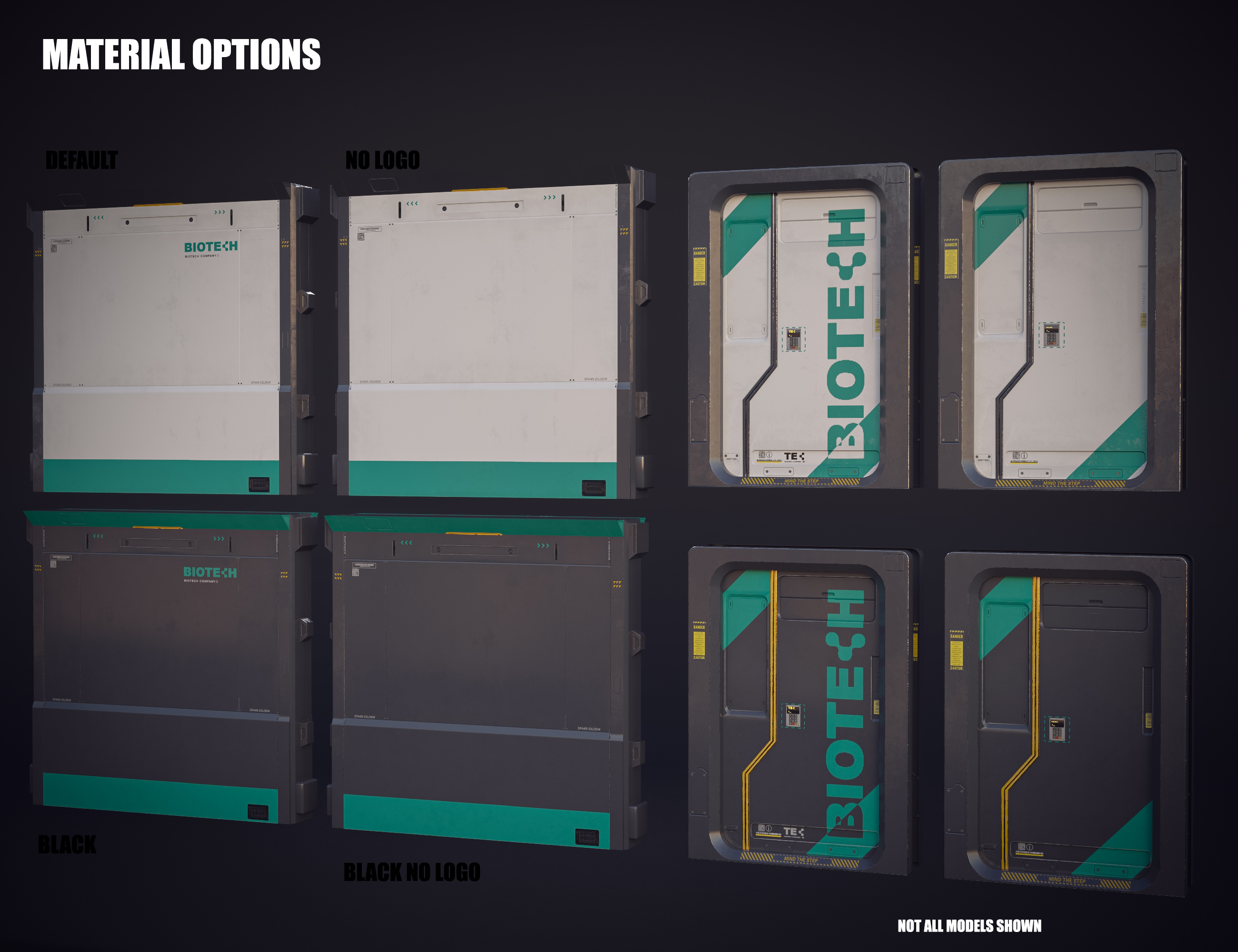 Modular Sci-Fi Facility and Props | Daz 3D