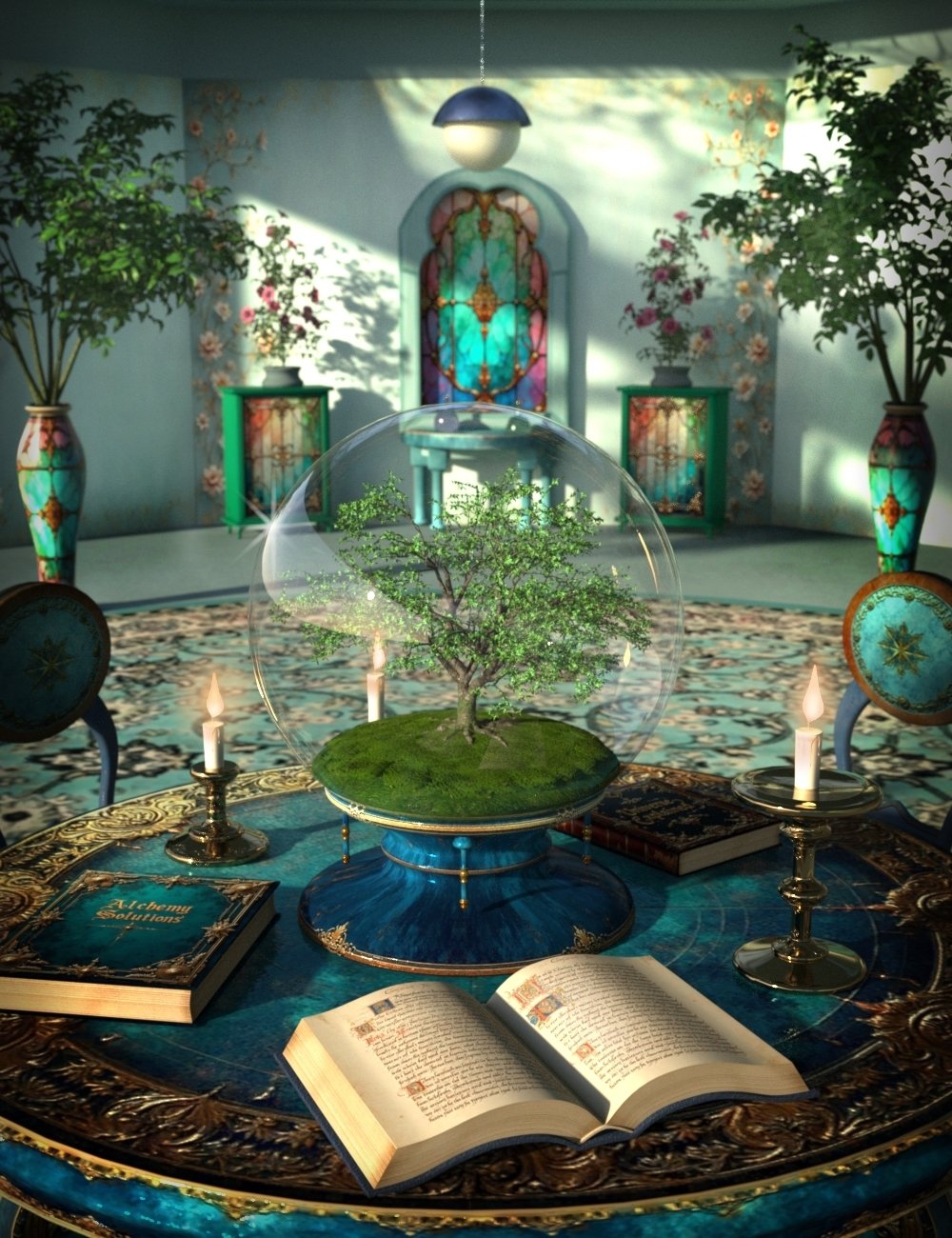 MGX Mystical Abode by: Magix 101, 3D Models by Daz 3D