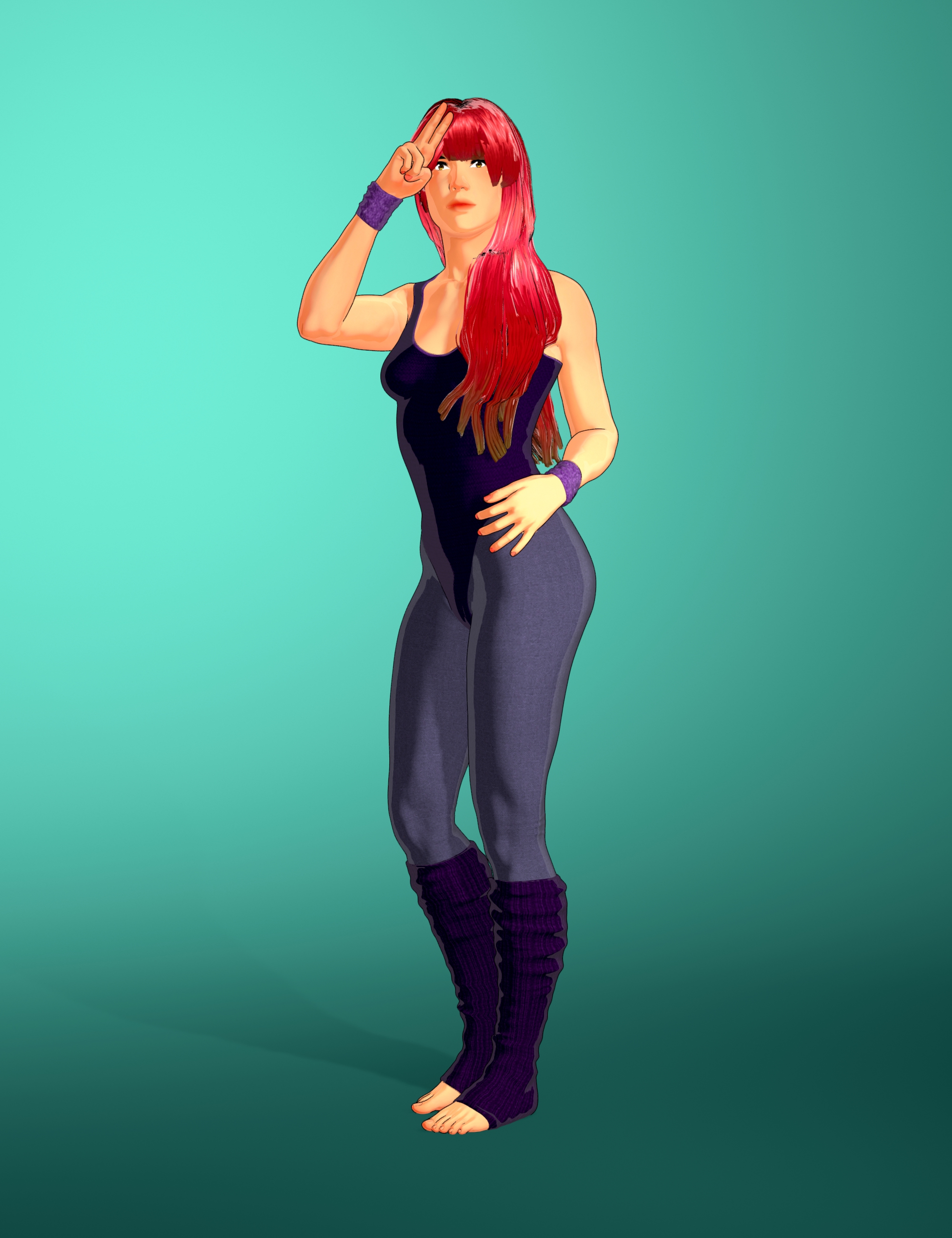 HT Sexy Pin-up Poses Pack by: Hate94Neu, 3D Models by Daz 3D