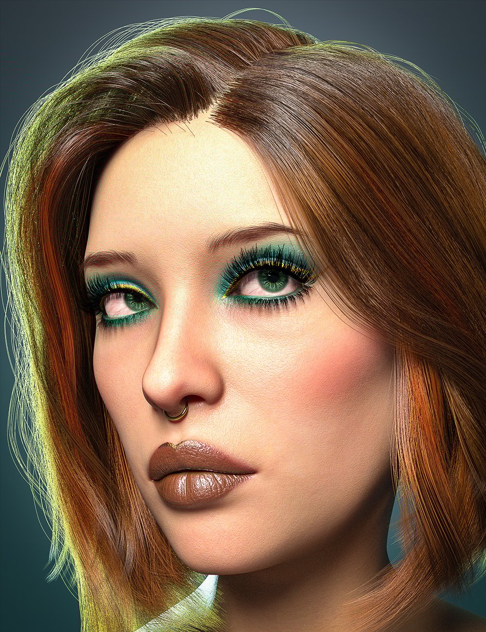 Twizted MakeUp Mastery for Genesis 9 by: TwiztedMetal, 3D Models by Daz 3D