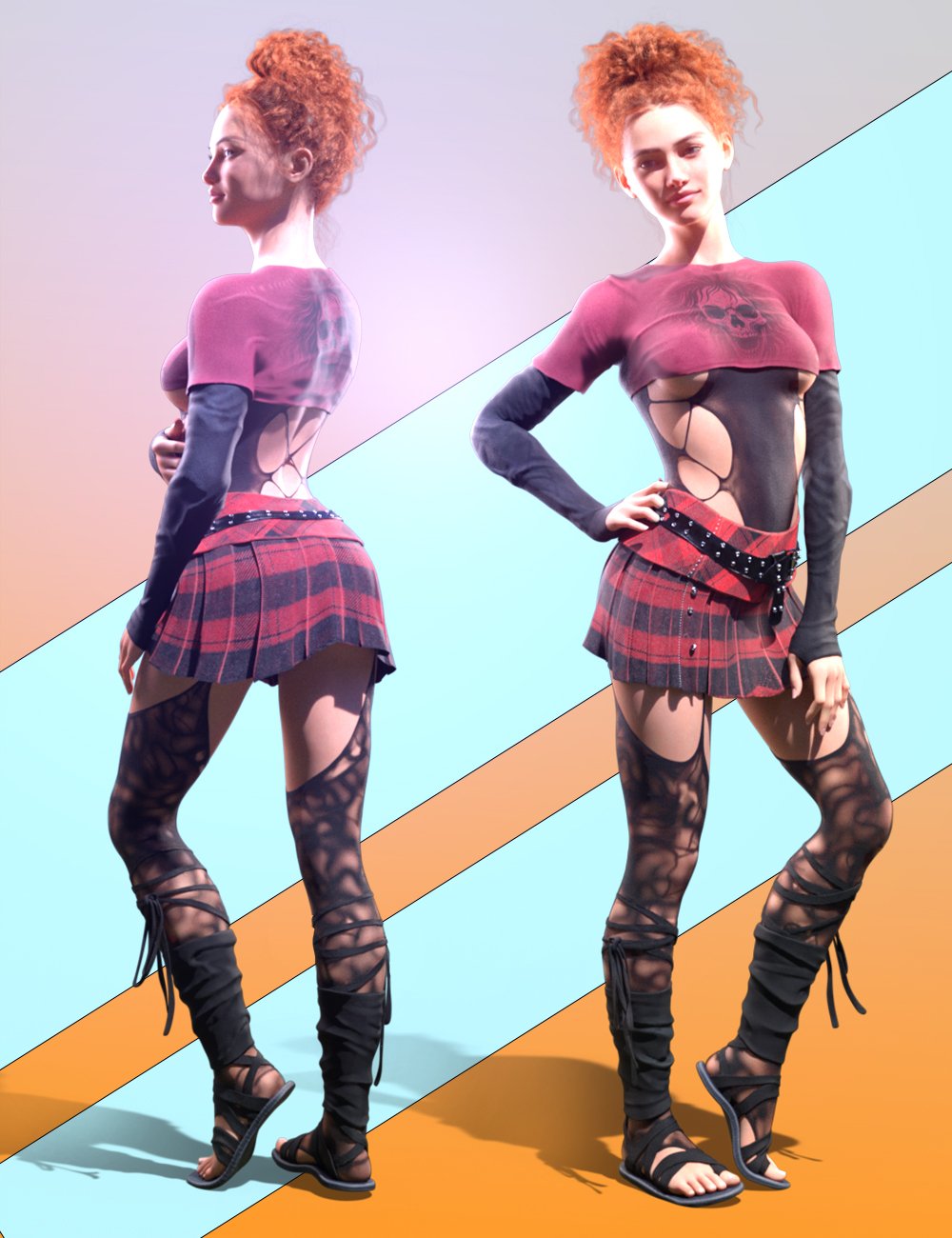 dForce GHoth Outfit for Genesis 9