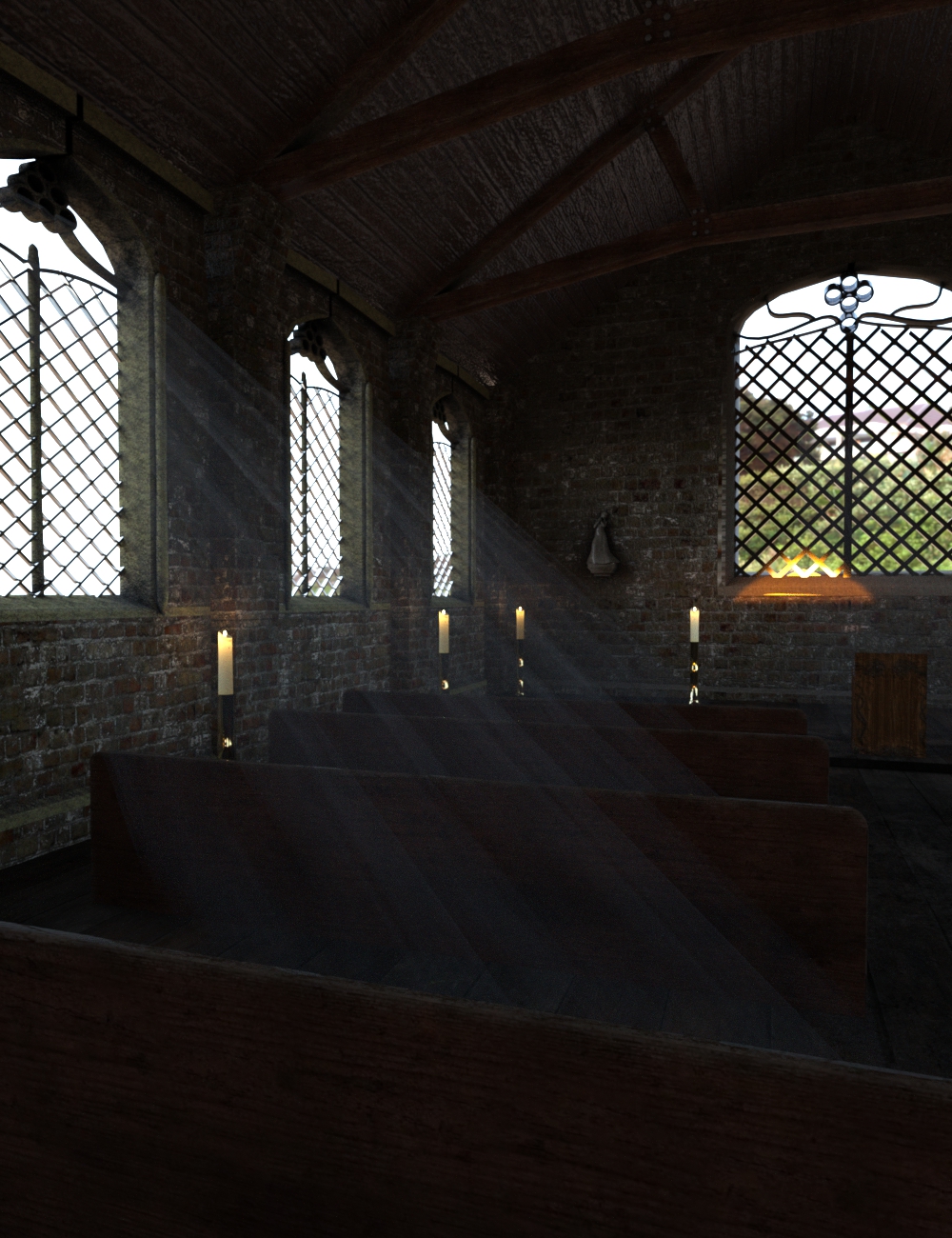 Smoke God Rays | Daz 3D