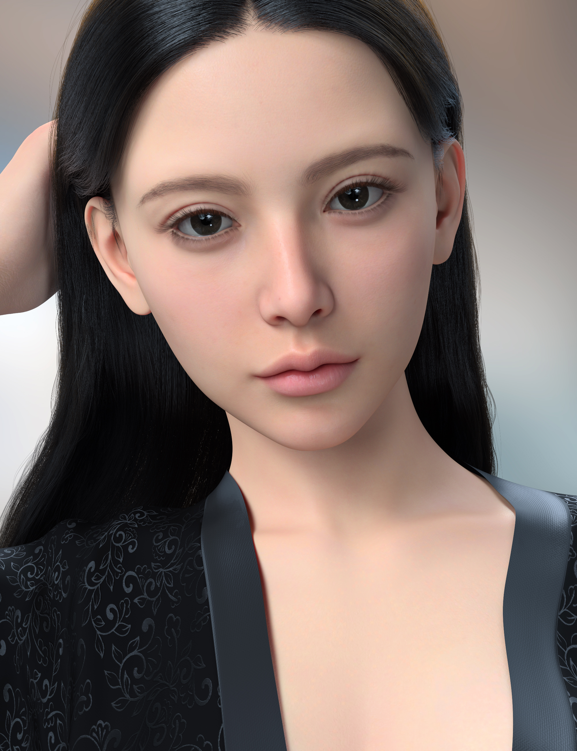 Vo Mei HD for Genesis 9 by: VOOTW, 3D Models by Daz 3D