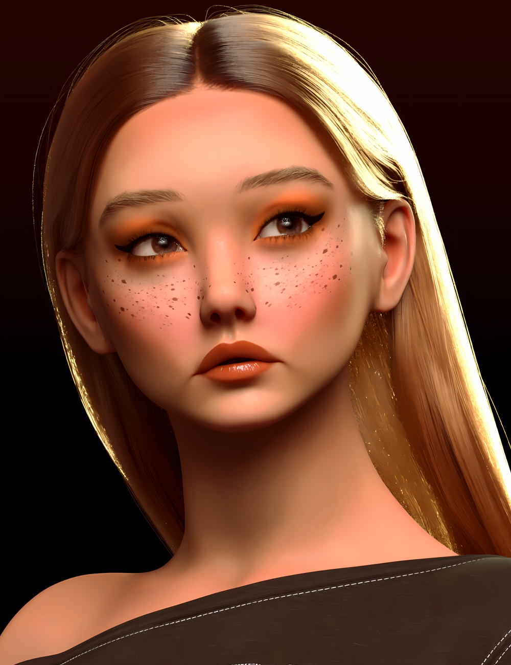 FPD Leah for Genesis 9 by: FreshPixelDesigns, 3D Models by Daz 3D