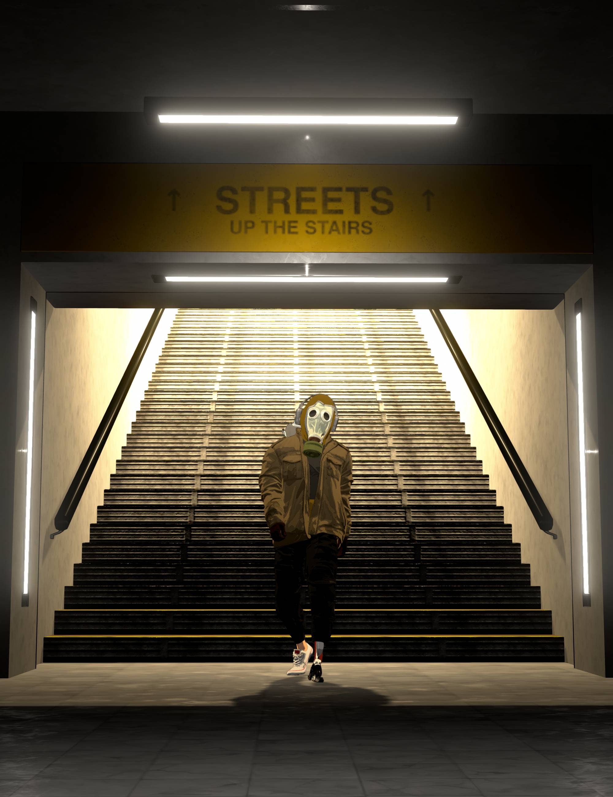 HT Light Tunnel Berlin for Filatoon Add-On by: Hate94Neu, 3D Models by Daz 3D