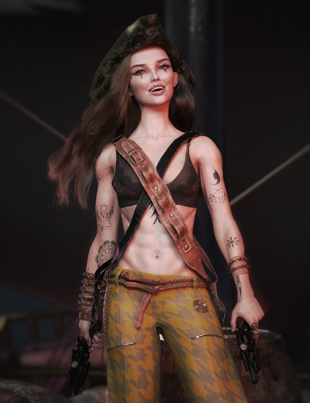 dForce Pirate Outfit for Genesis 9