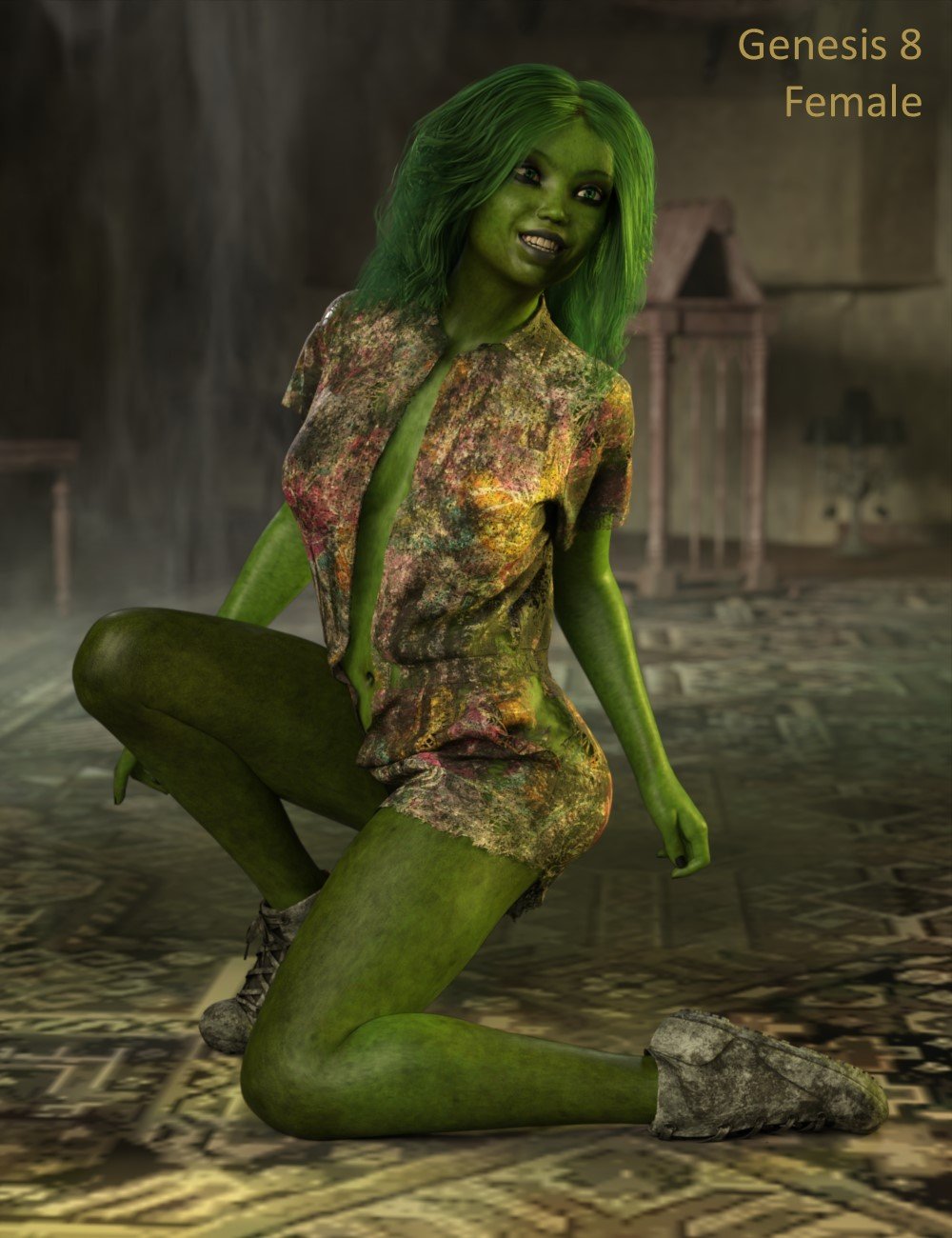 dForce CeeCee Basics 05 Coveralls and Playsuit for Genesis 9 and 8 Female