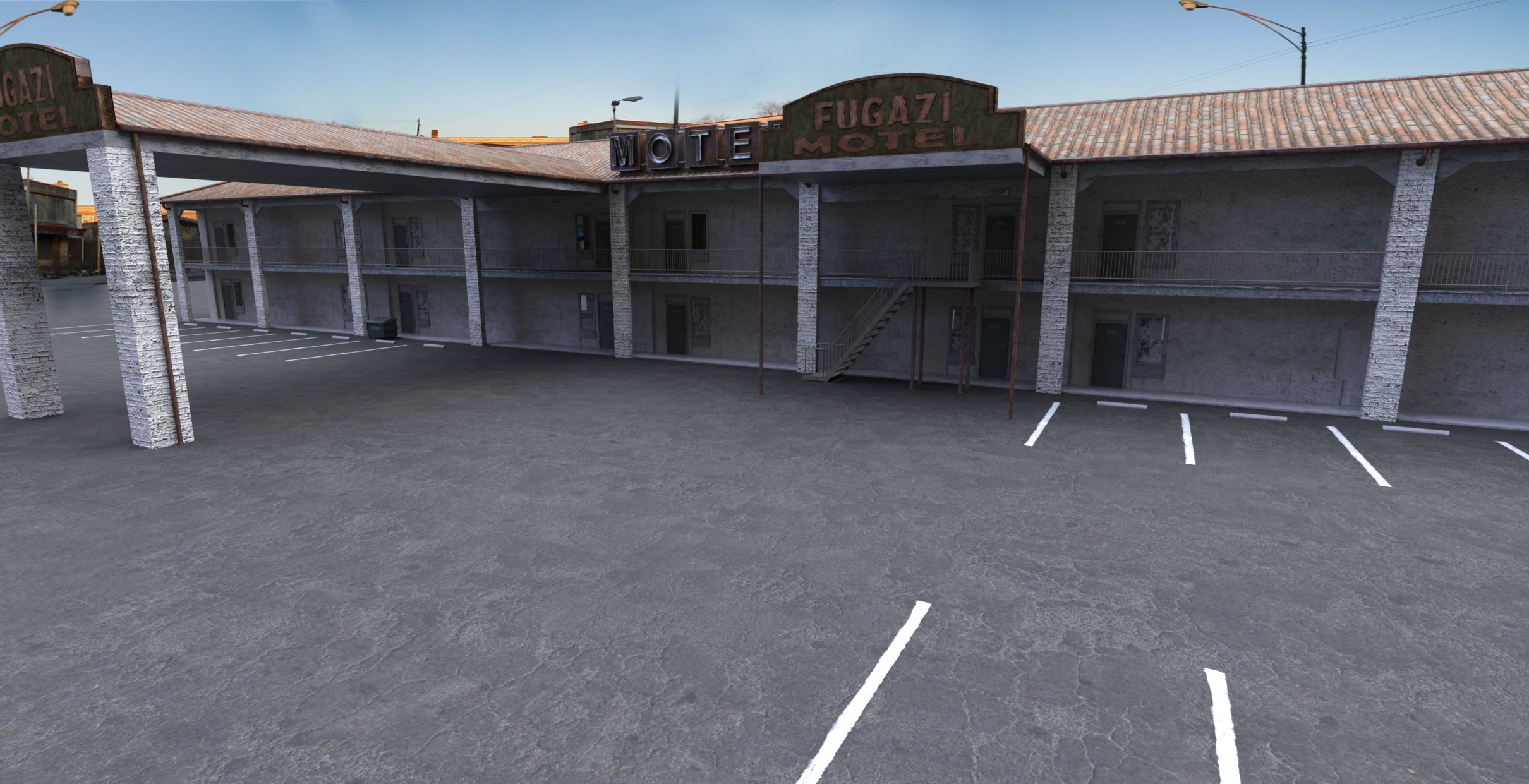 FG Rundown Motel Scene