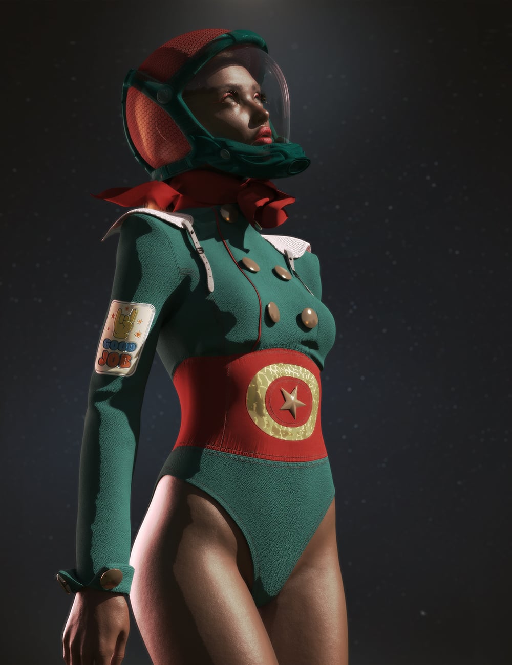 Space Suit for Genesis 9 by: Chrryt, 3D Models by Daz 3D
