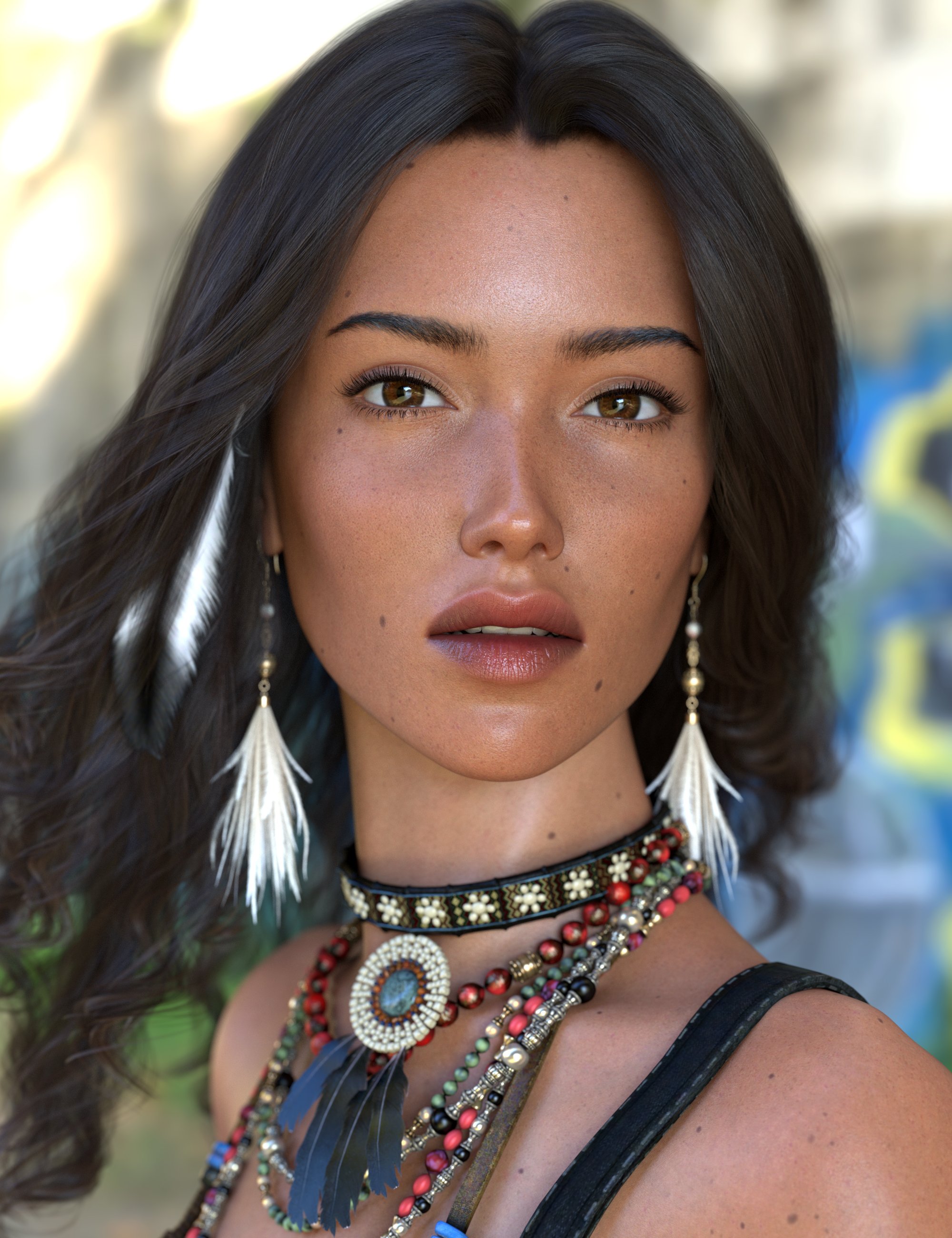 Naturally Bending Aleda HD for Genesis 9 Feminine by: NERDWORKS, 3D Models by Daz 3D