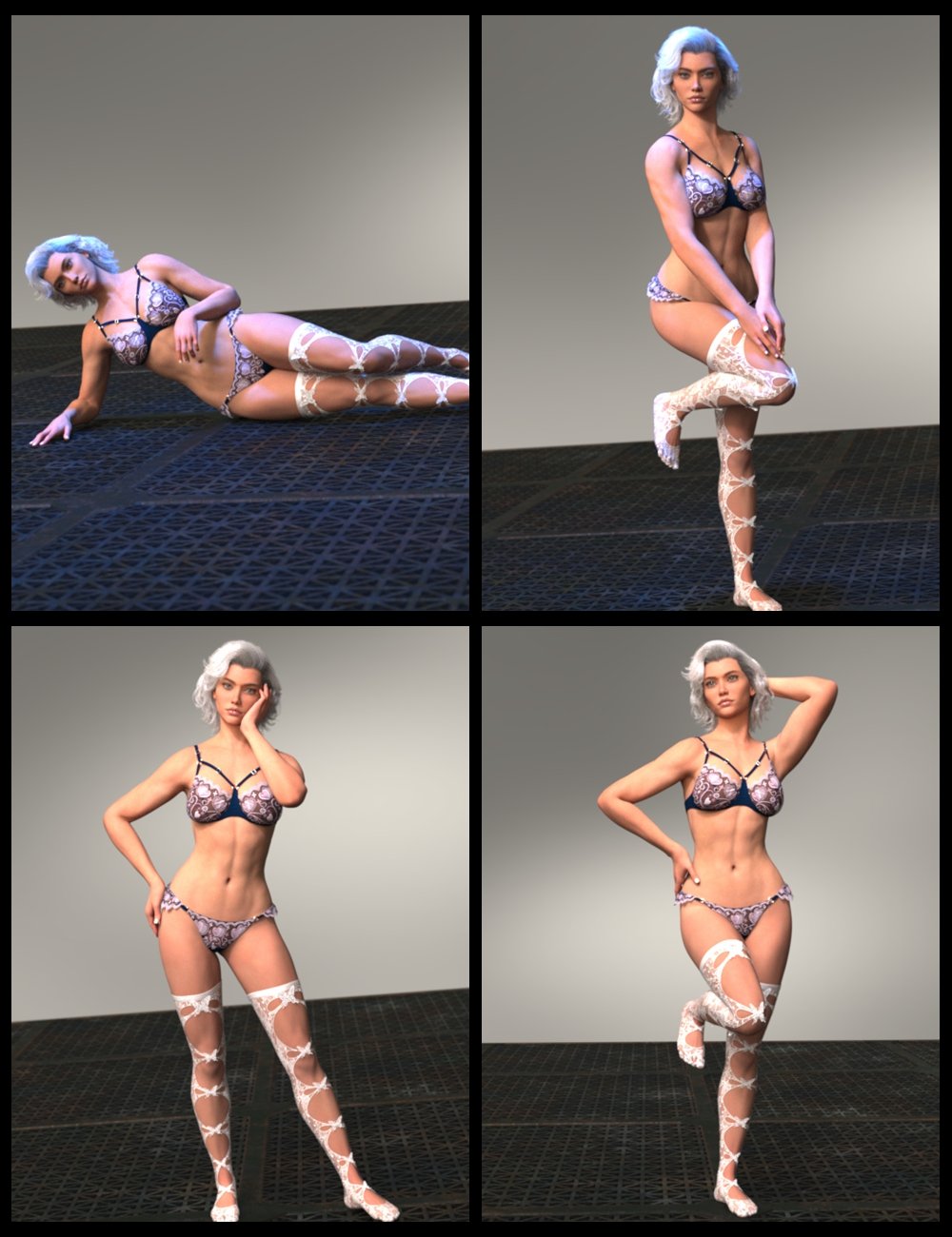 EG Lovely Poses 32 for Genesis 9