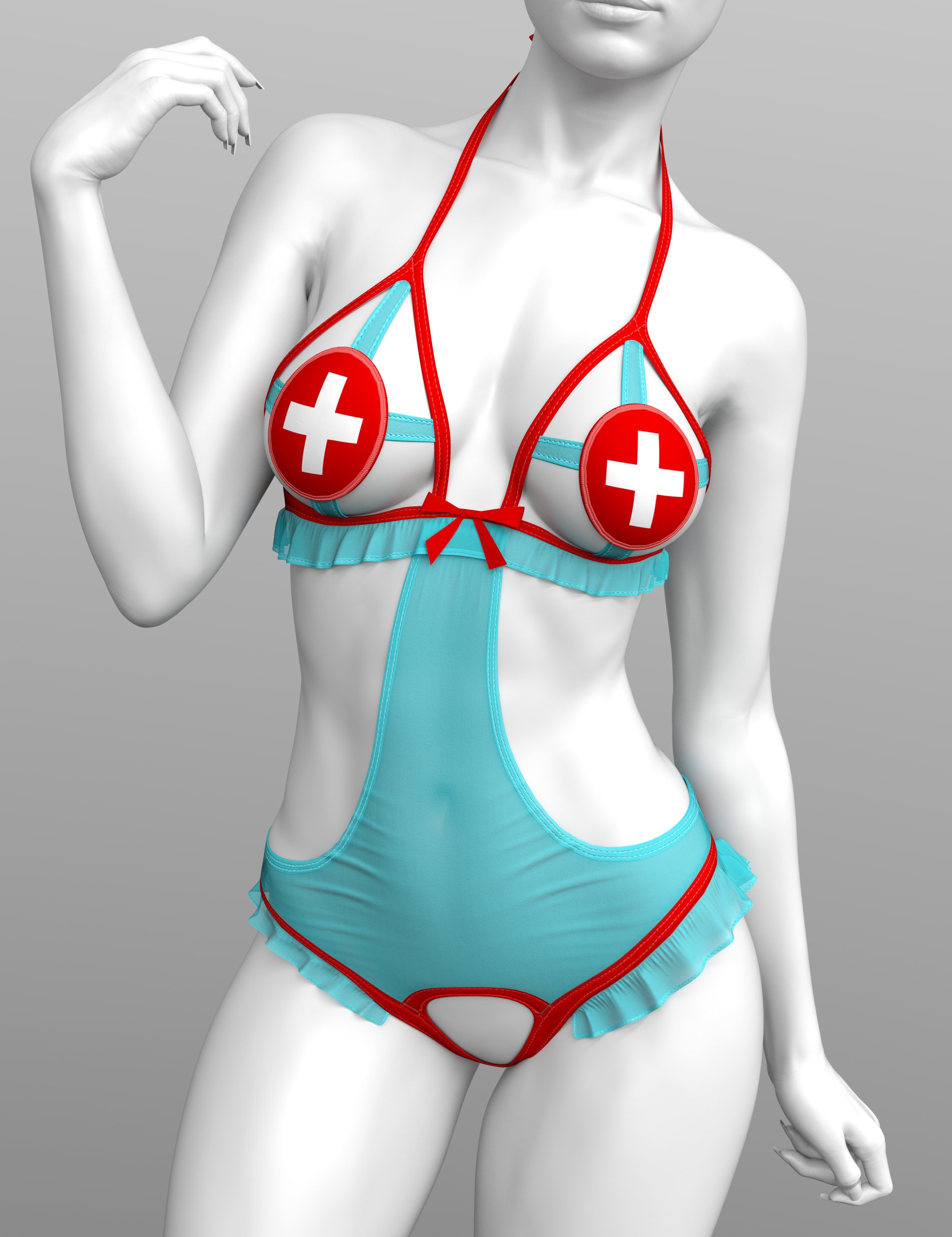 X-Fashion Fever Dream Lingerie for Genesis 9