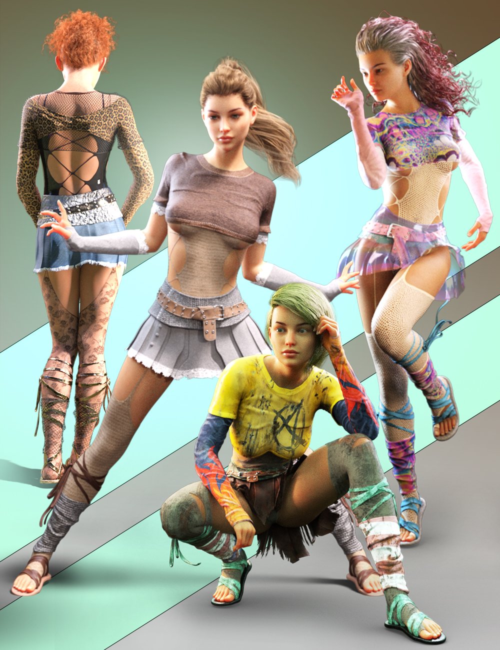 GHoth Outfit Textures Add-On