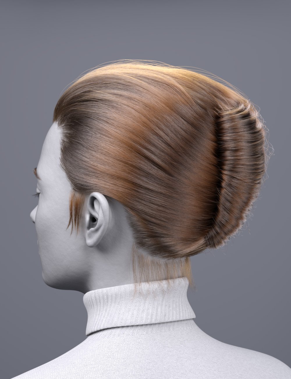 dForce FV French Twist Hair for Genesis 9