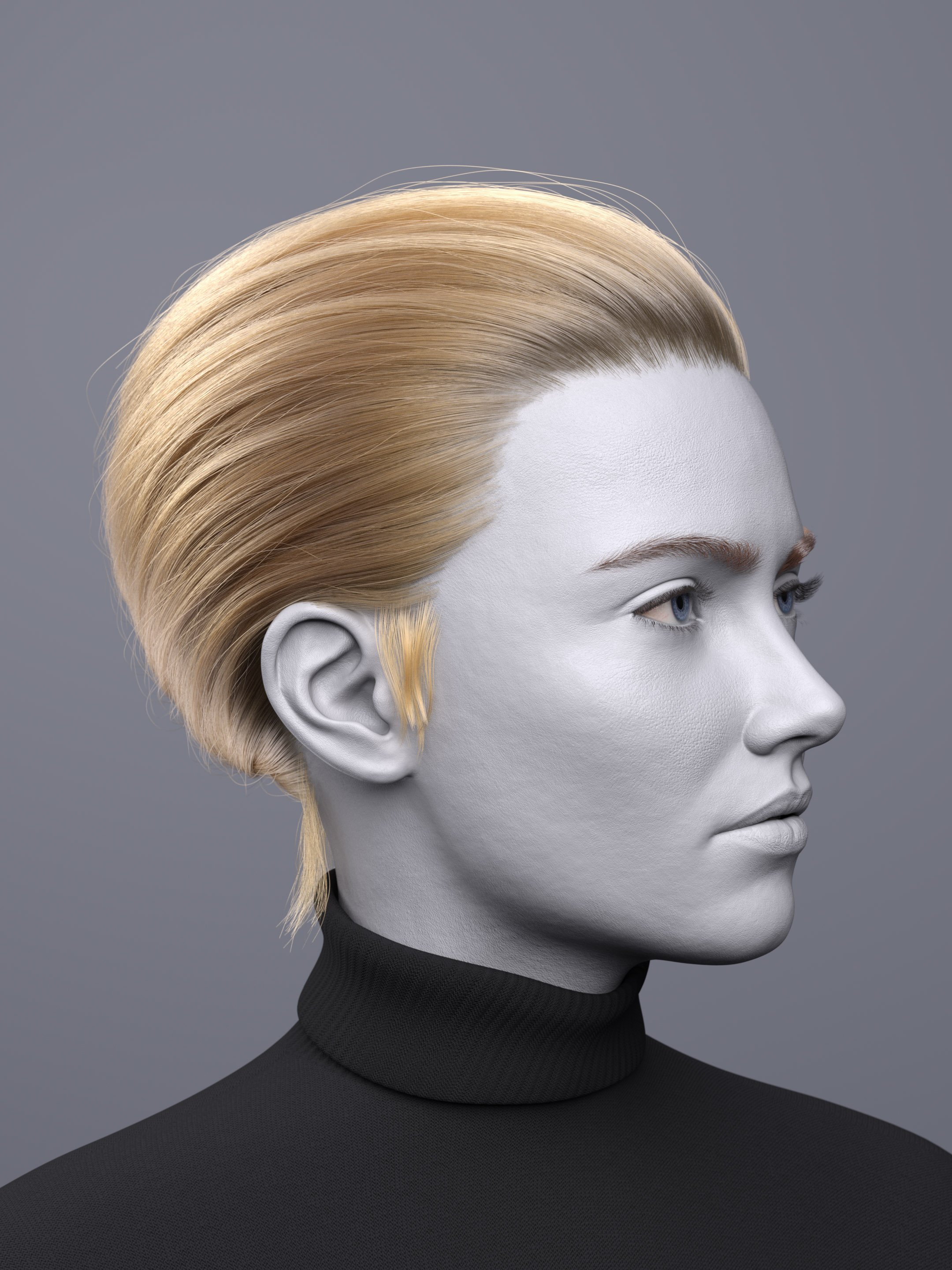 dForce FV French Twist Hair for Genesis 9