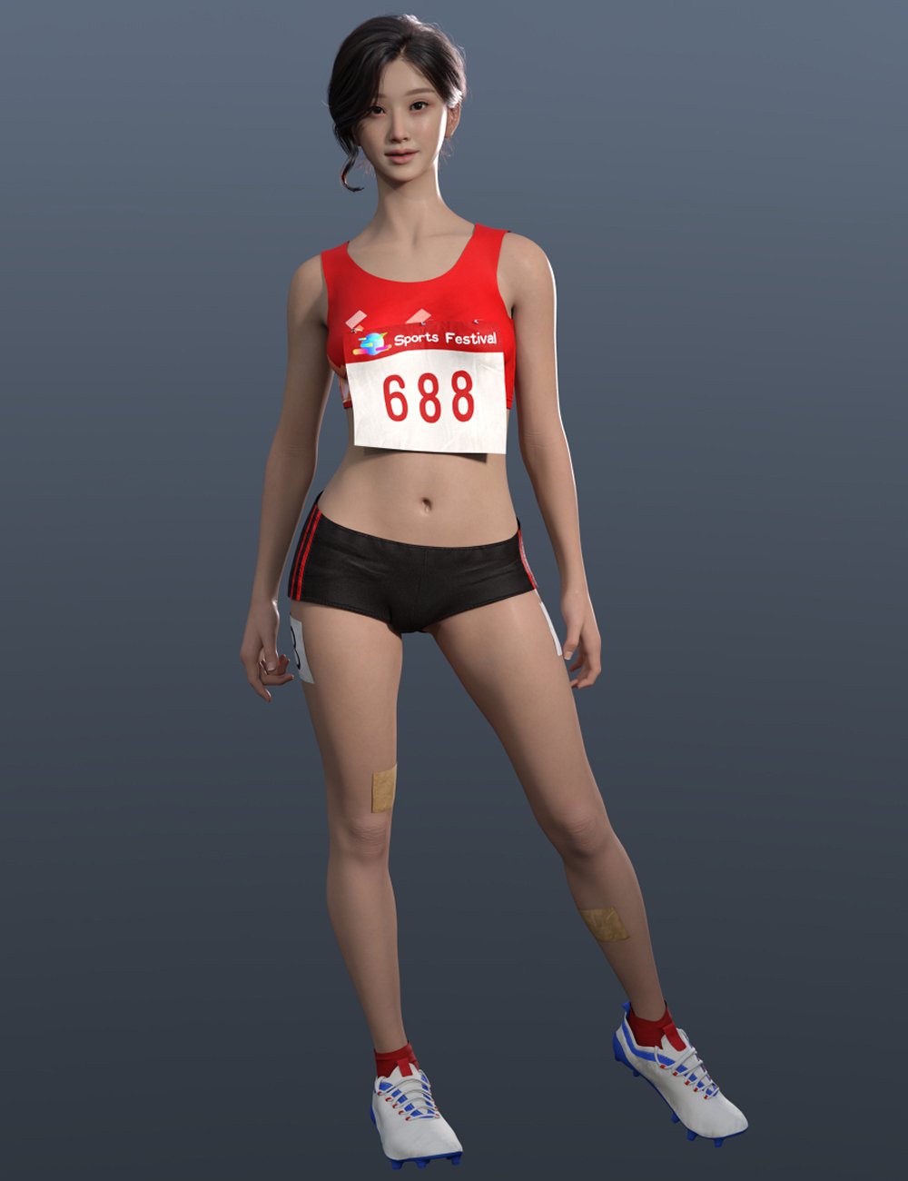 dForce Lala Racing Kit for Genesis 9 dForce Lala Racing Kit for Genesis 9