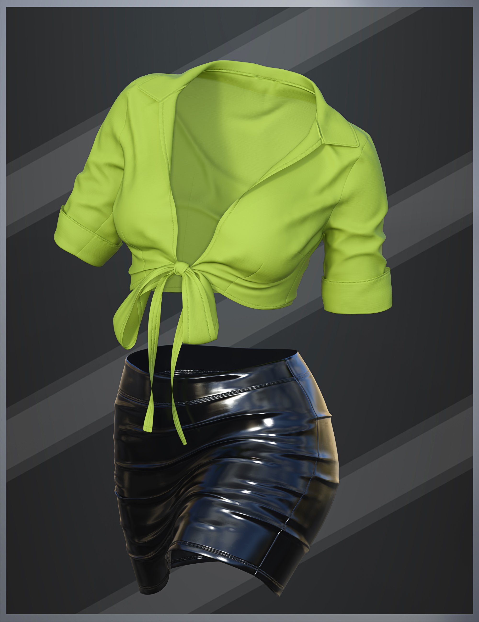 dForce SU Sexy Secretary Uniform for Genesis 9 dForce SU Sexy Secretary Uniform for Genesis 9