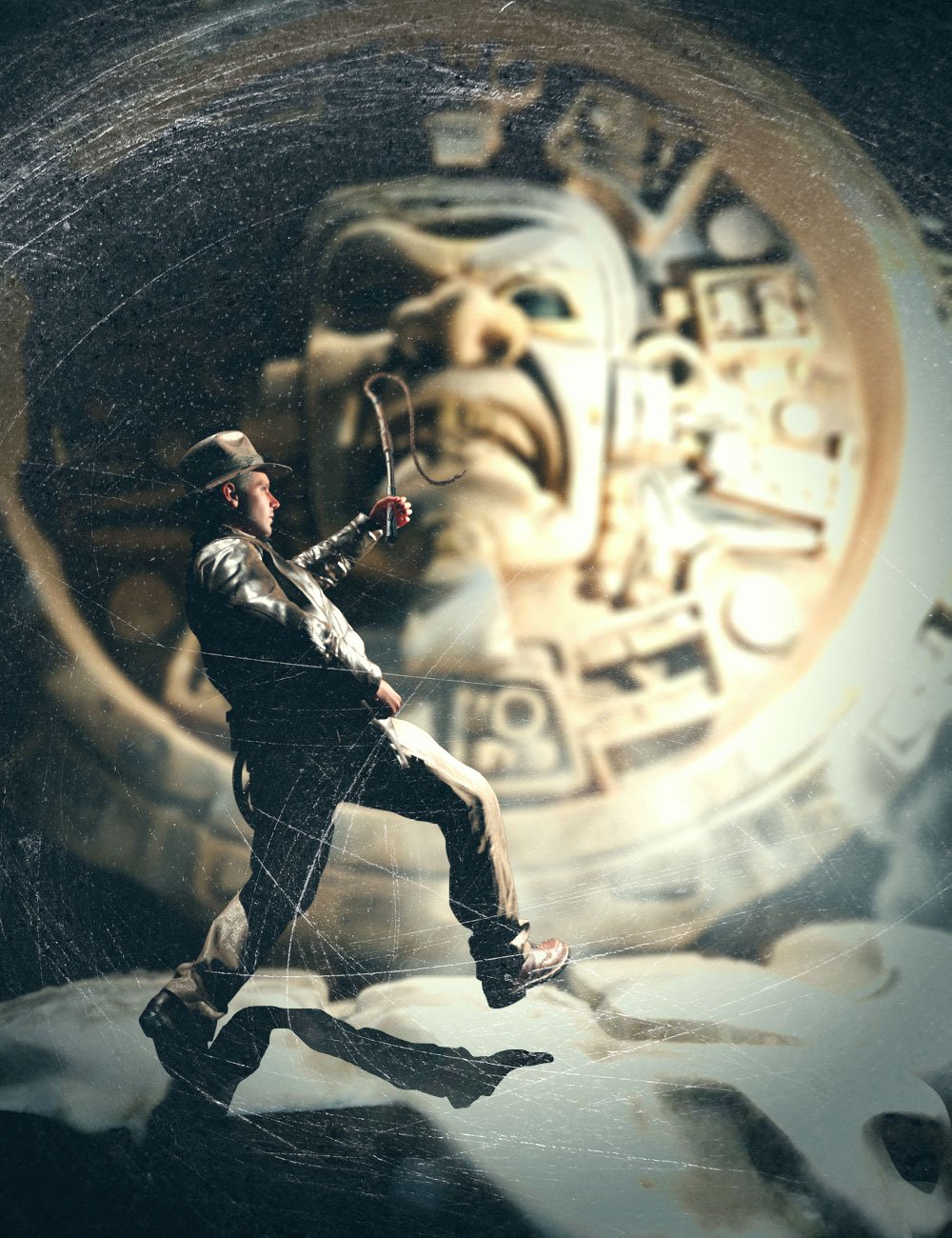 Old World Ruins Inca and Mayan Props