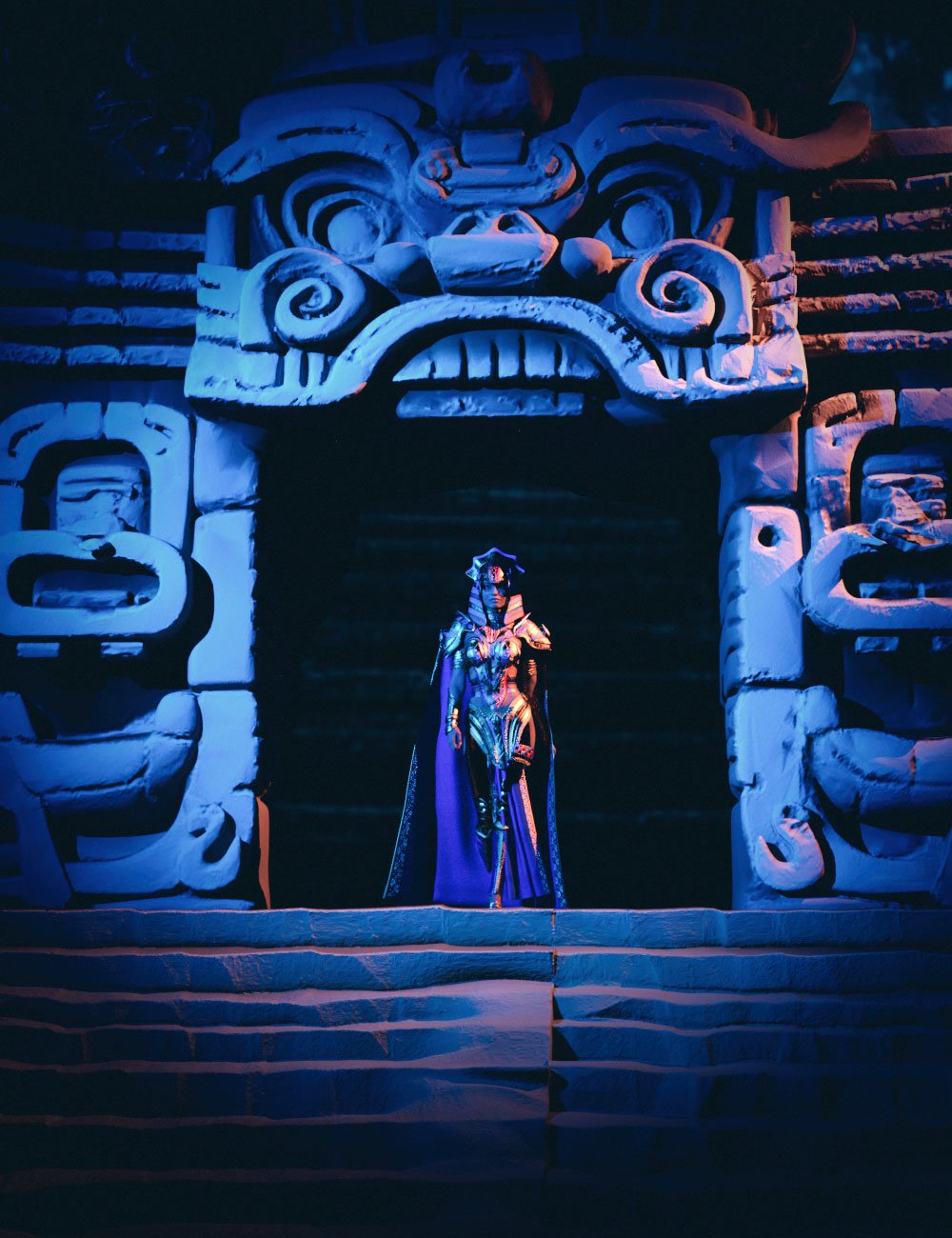 Old World Ruins Inca and Mayan Props