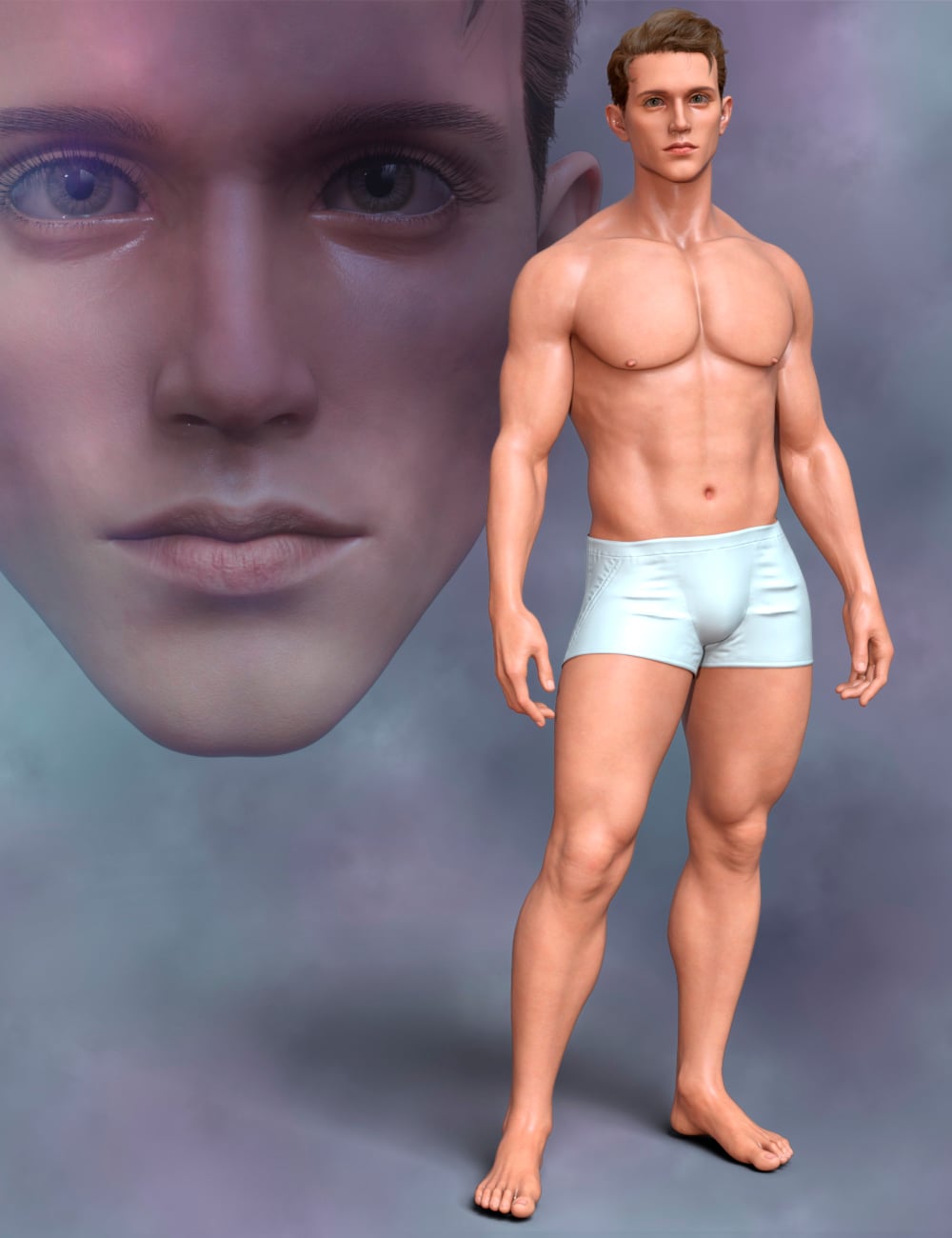 PN Renato for Genesis 9 by: Pendragon, 3D Models by Daz 3D