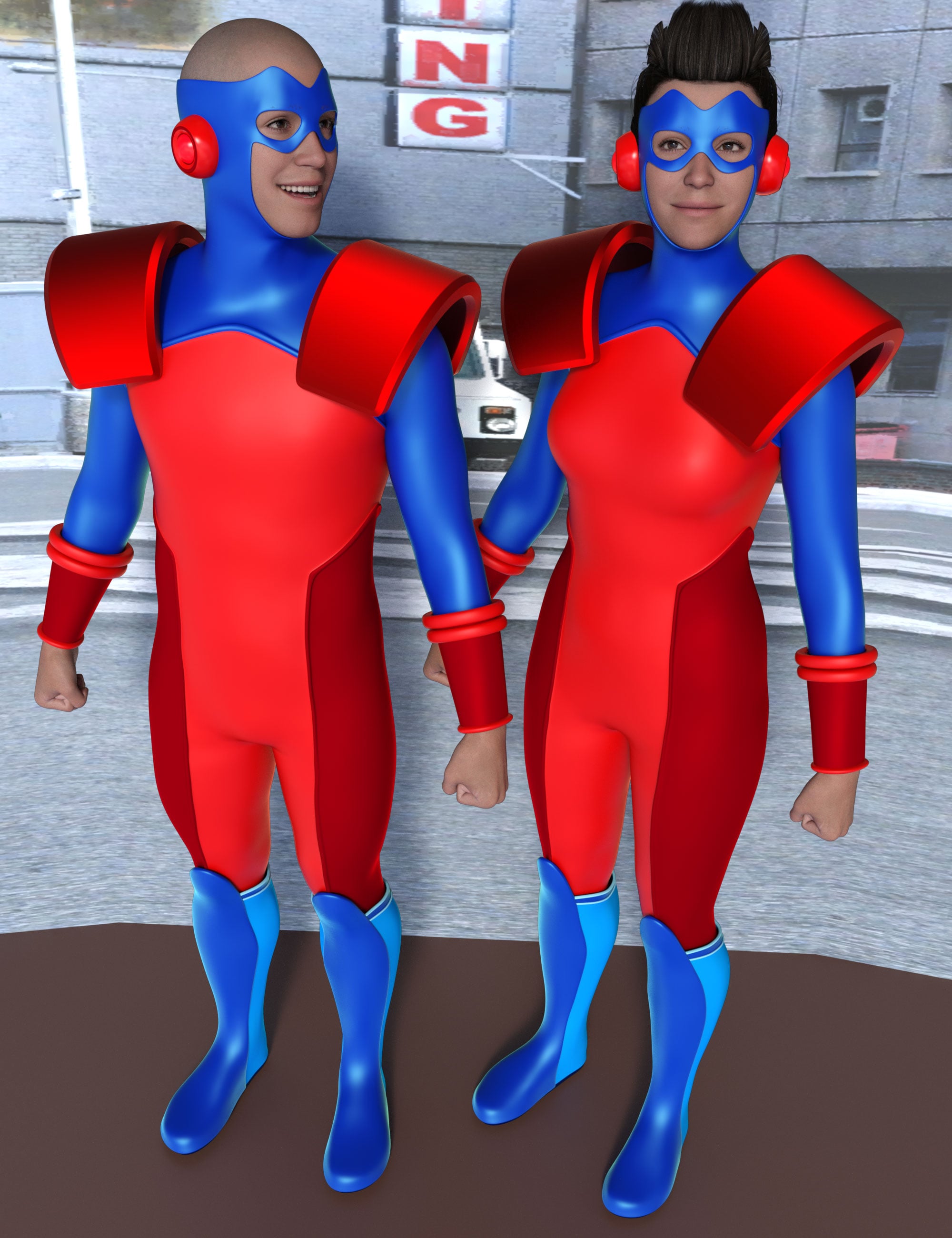 Kitbashers 045 MMGenesis 9 | Daz 3D