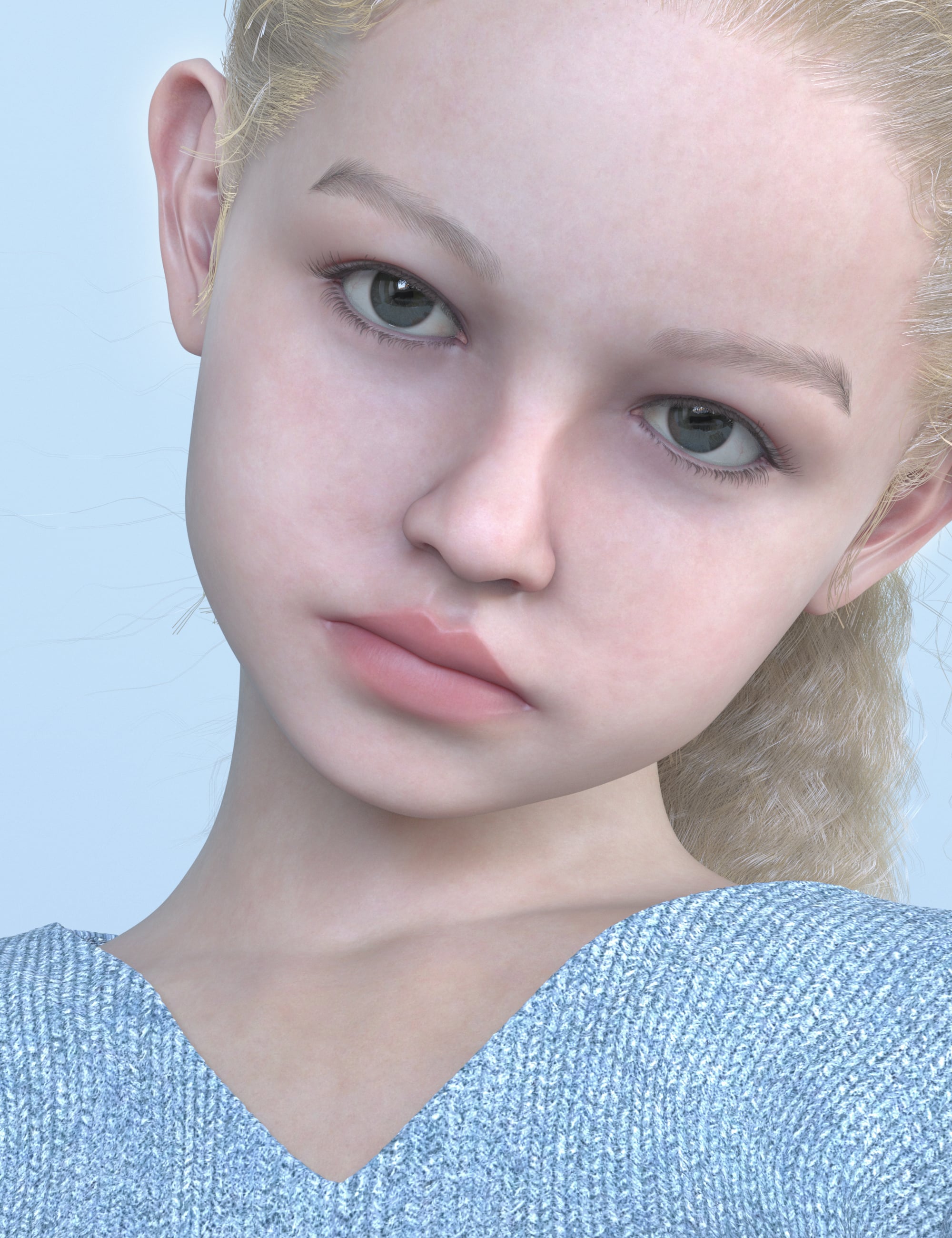 GF Cindy HD for Genesis 9 Feminine by: Green Finger, 3D Models by Daz 3D
