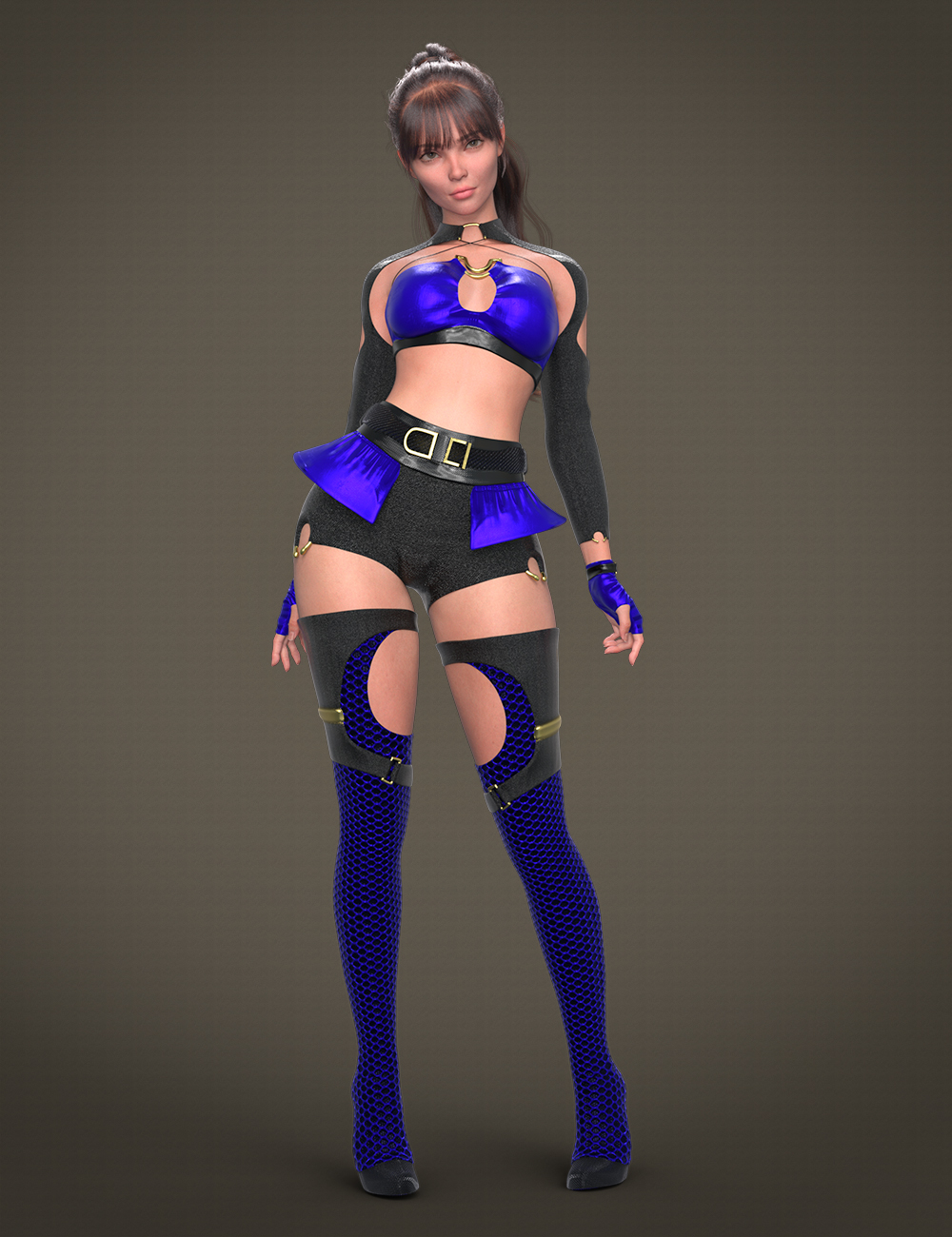 CMKD Fury Outfit for Genesis 9 by: klayman, 3D Models by Daz 3D