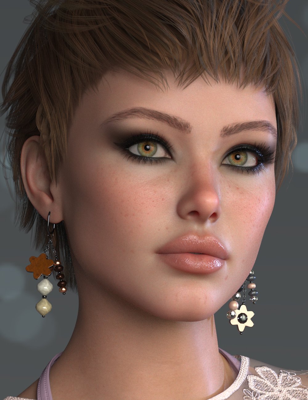 Cocktail Hour: Cherry Charmers Jewelry Set 1 for Genesis 9 by: SWAM, 3D Models by Daz 3D
