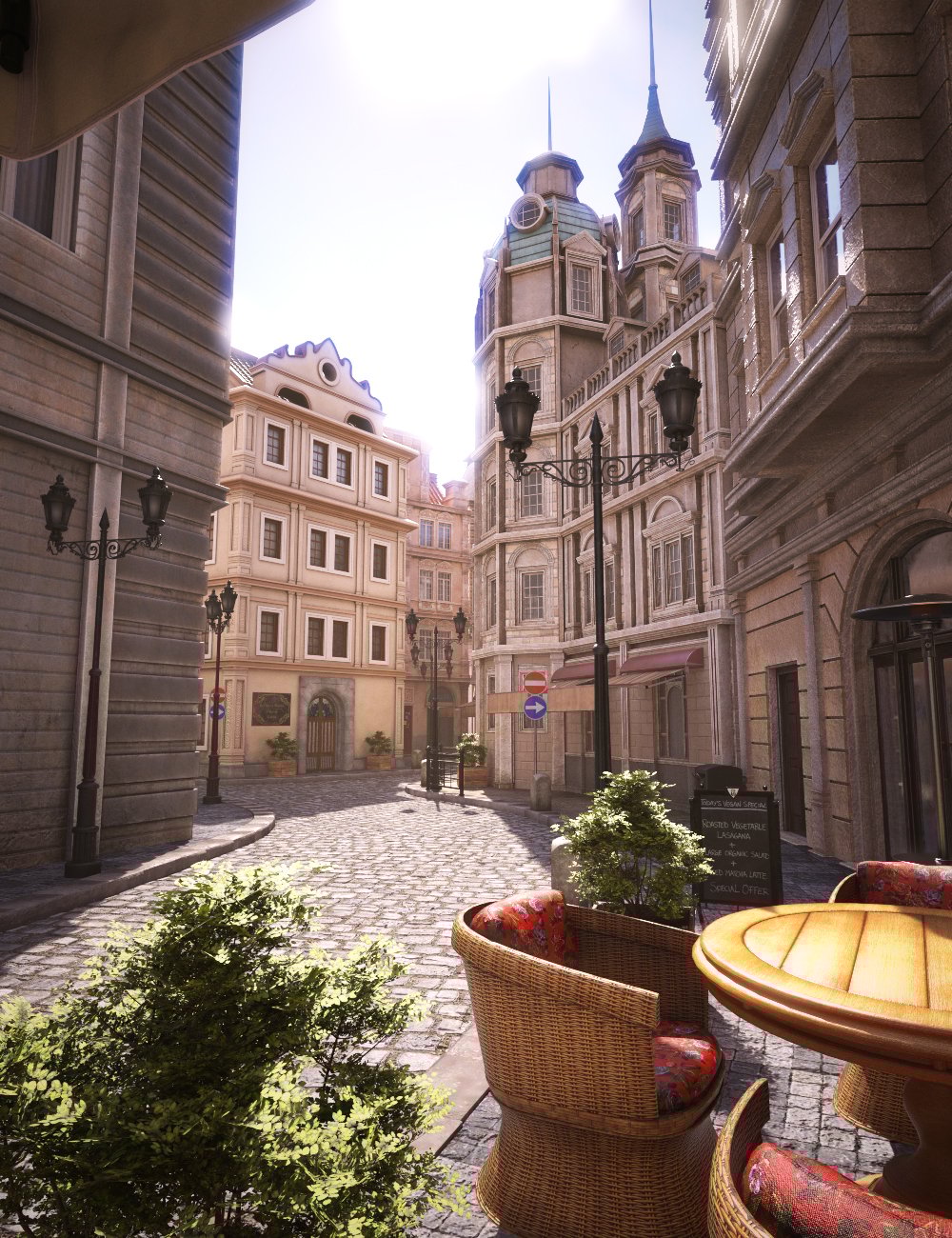 XI Street of Prague by: Xivon, 3D Models by Daz 3D
