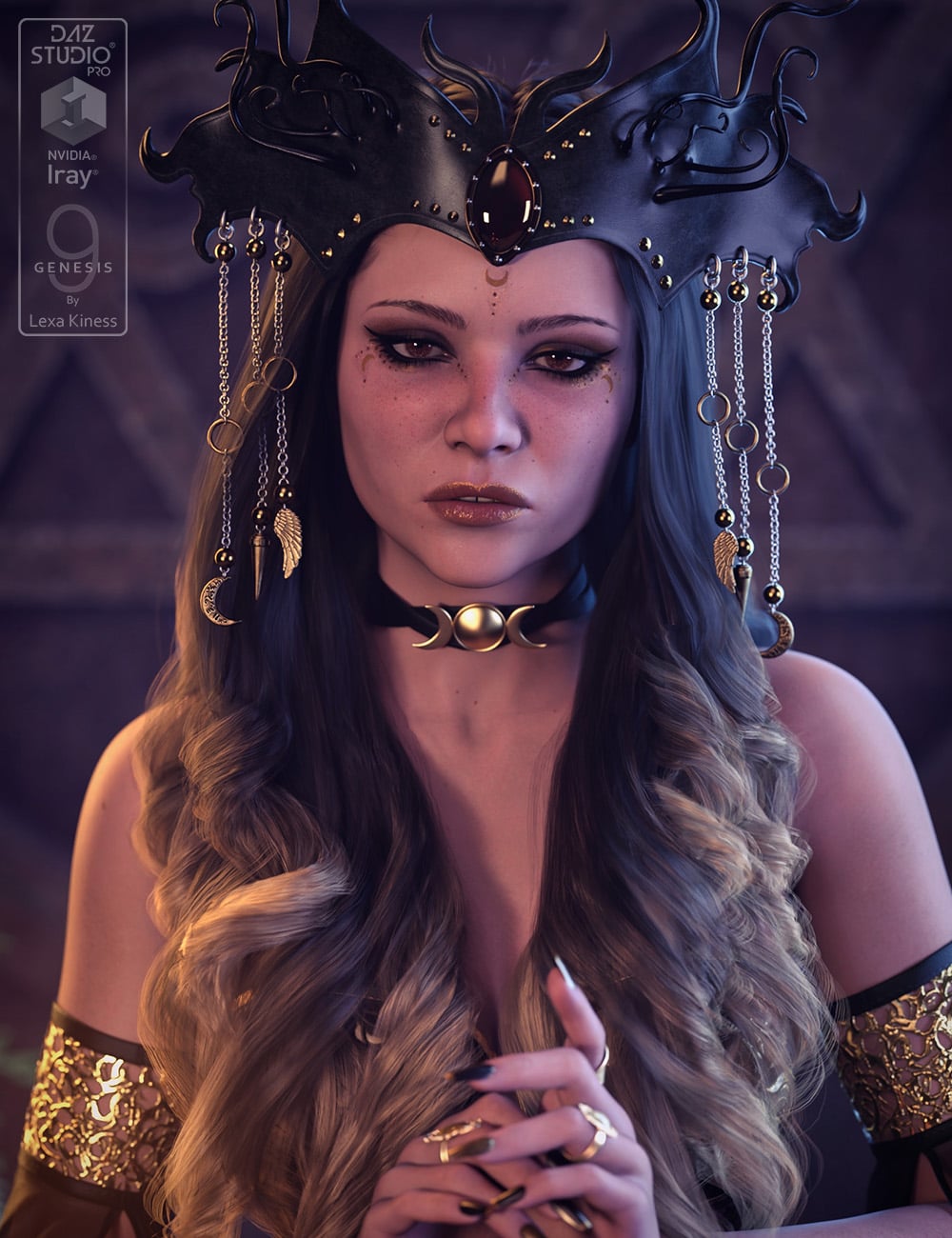 Astrella HD for Genesis 9 by: Lexa Kiness, 3D Models by Daz 3D