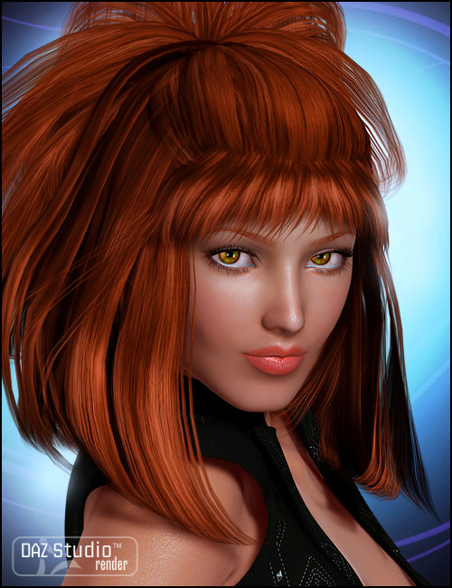 Jennifer Hair by: goldtasselPropschick, 3D Models by Daz 3D