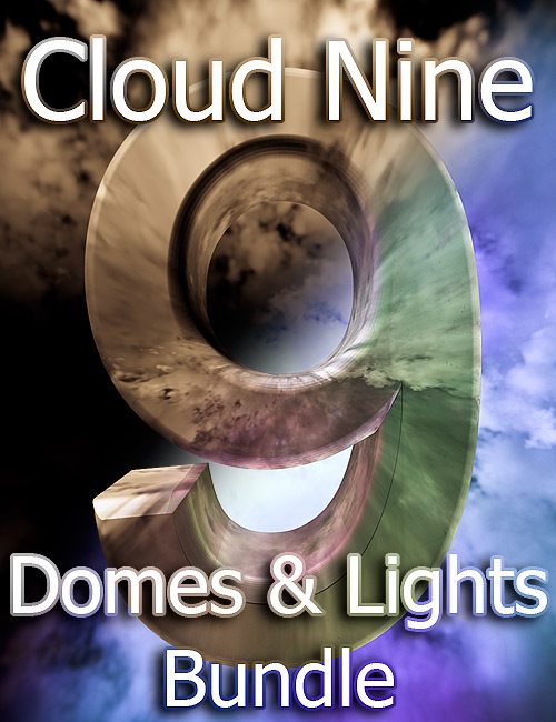 Cloud Nine - Clouds and Lights Bundle by: DimensionTheory, 3D Models by Daz 3D