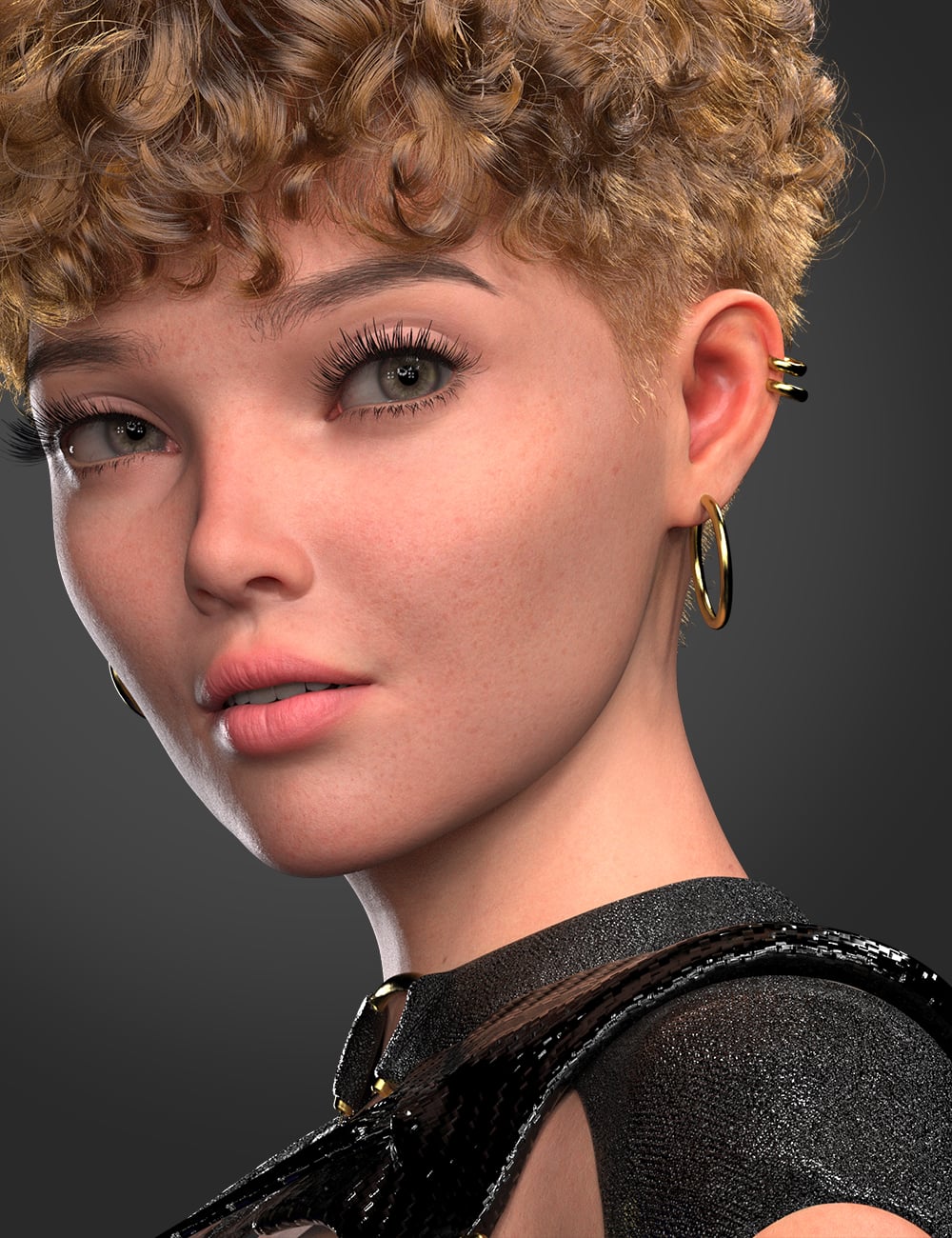 KLY Mona HD for Genesis 9 Feminine by: klayman, 3D Models by Daz 3D
