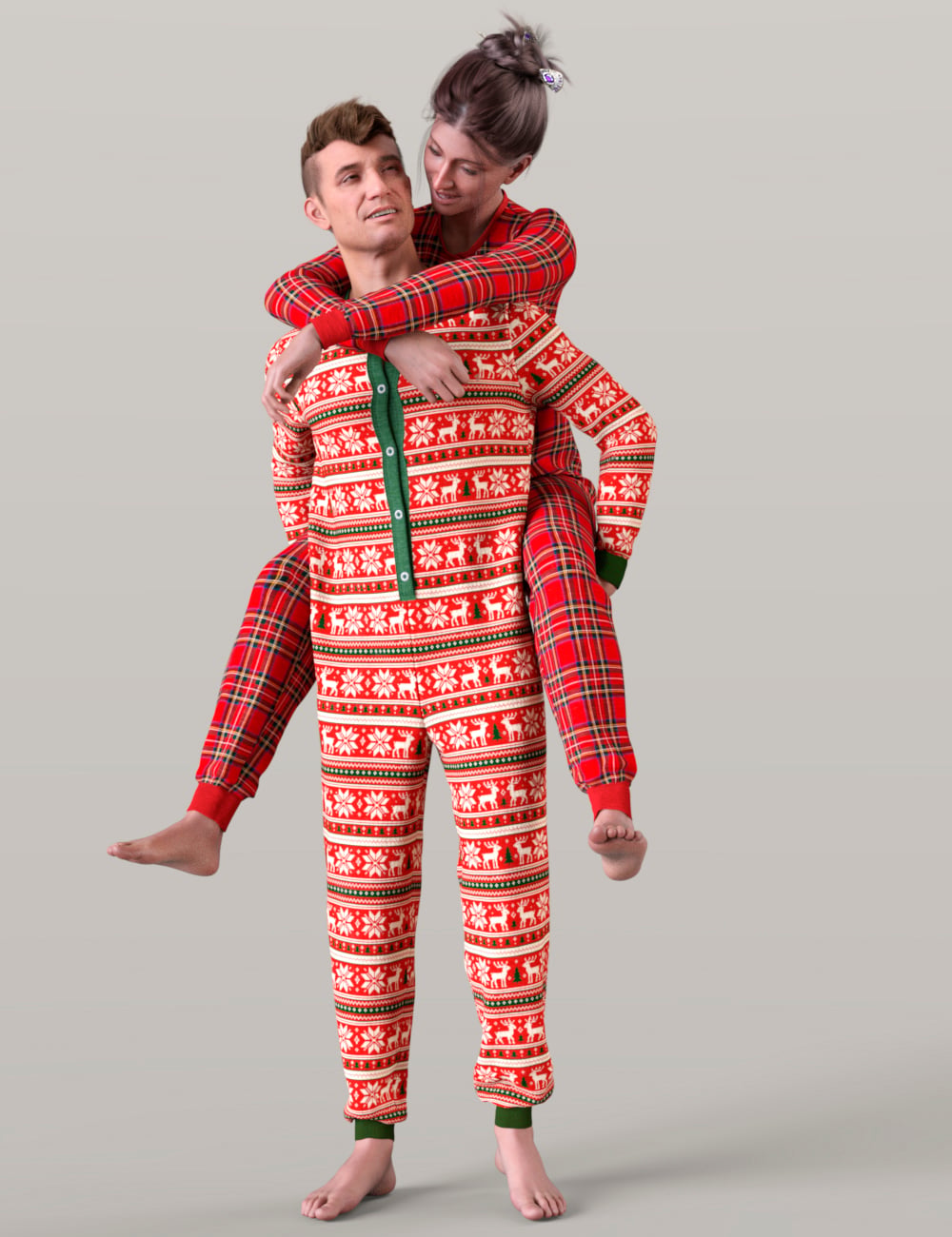 dForce TN Onesie for Genesis 9, 8, and 8.1 by: Tauna, 3D Models by Daz 3D