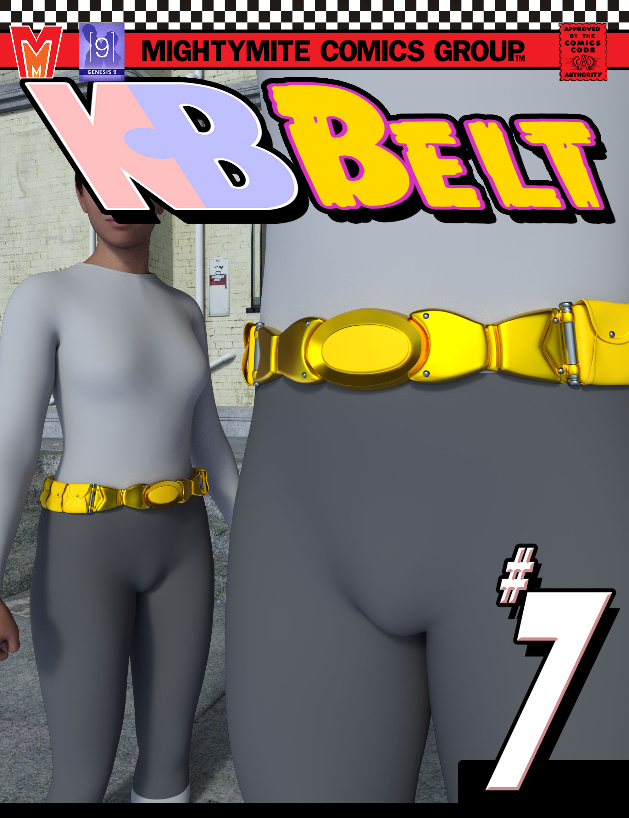 Belt 007 MMKBGenesis 9 by: MightyMite, 3D Models by Daz 3D