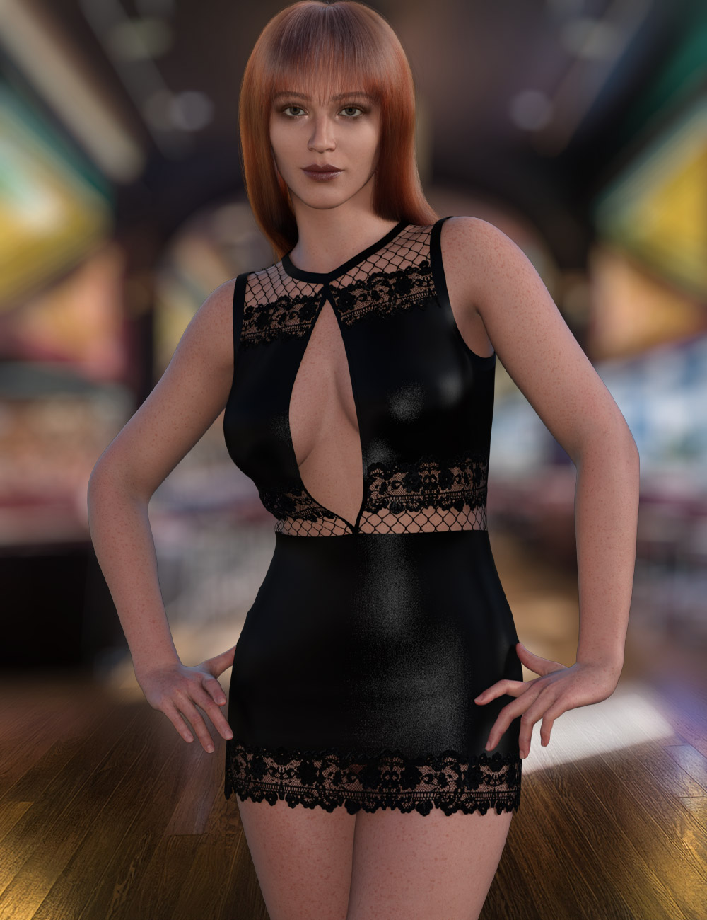 dForce Saturday for Genesis 9 by: Kaleya, 3D Models by Daz 3D