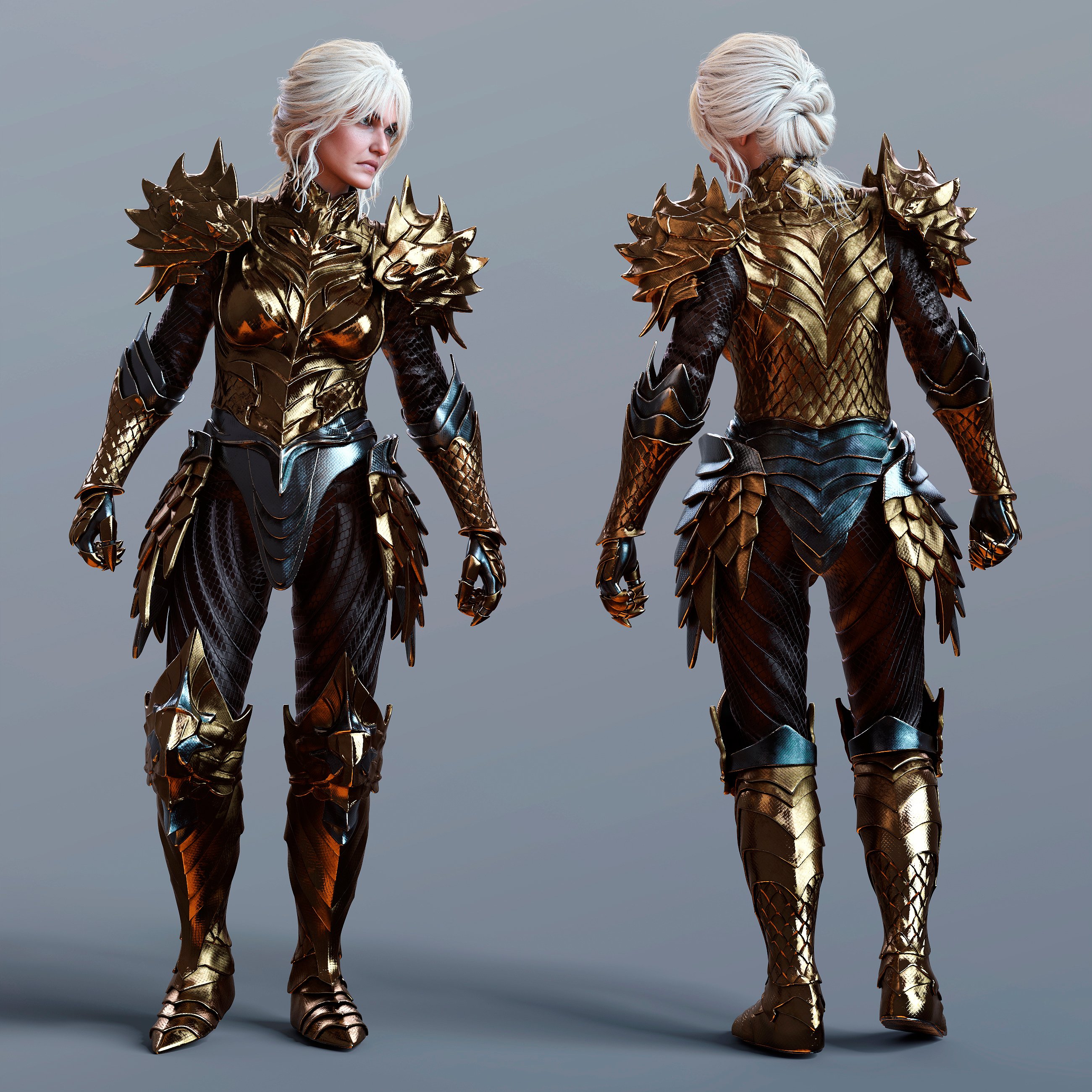Armor Dragonscale Texture Add-On