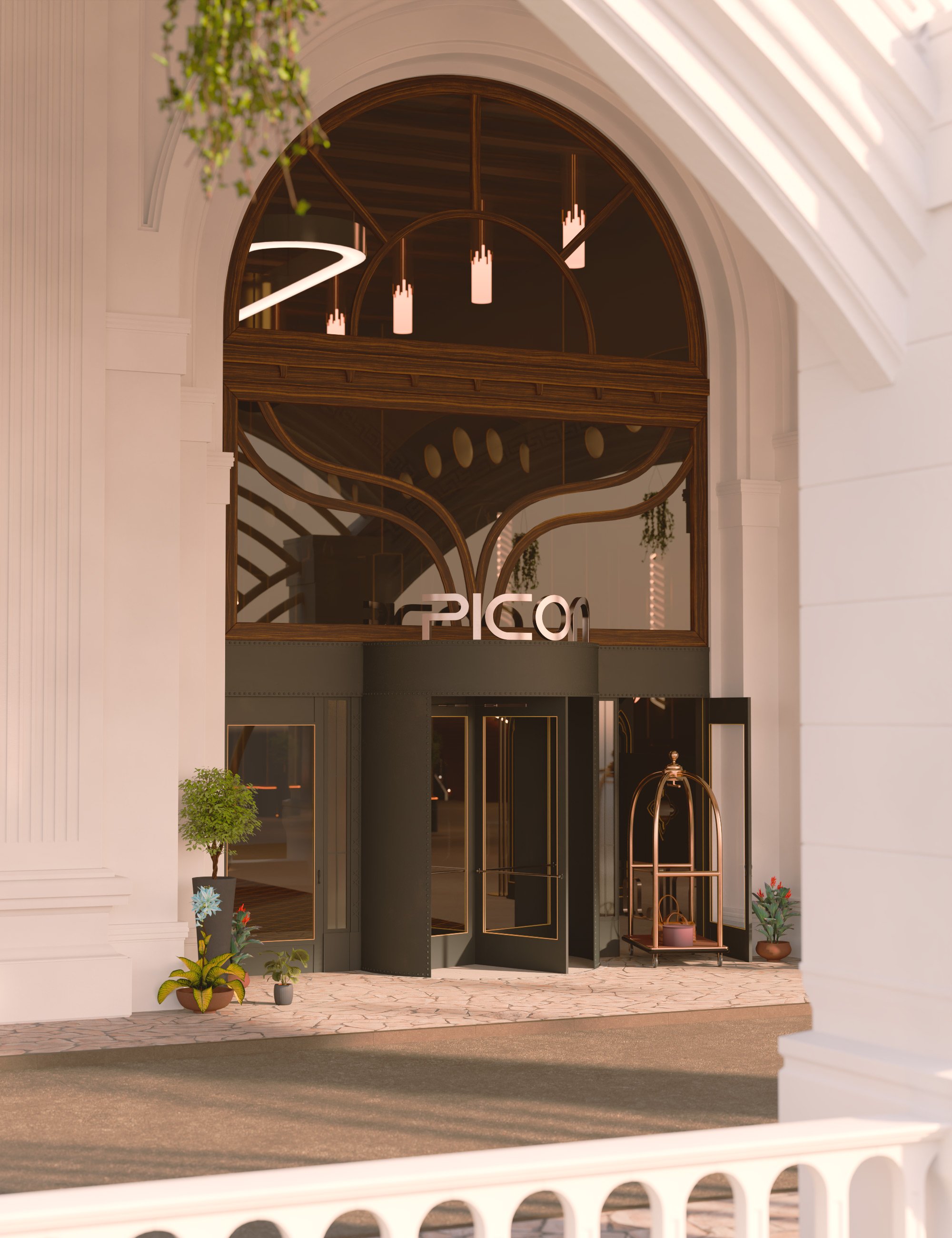 Picon Hotel by: PrefoX, 3D Models by Daz 3D