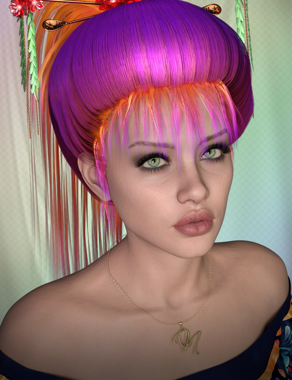 Fantasies Neo Rose Add On by: ~Wolfie~, 3D Models by Daz 3D