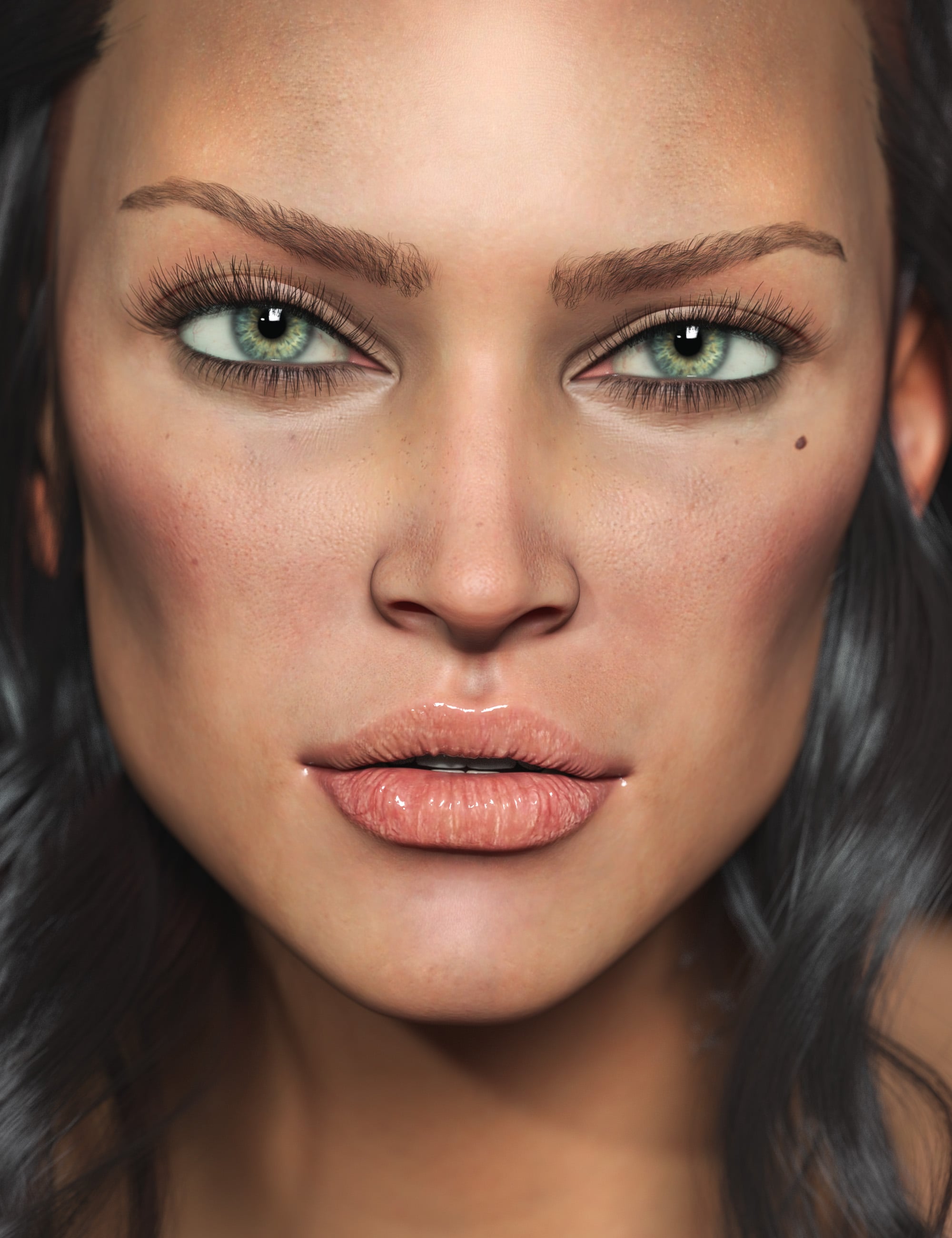 CB Aisha HD For Genesis 9 by: CynderBlue, 3D Models by Daz 3D