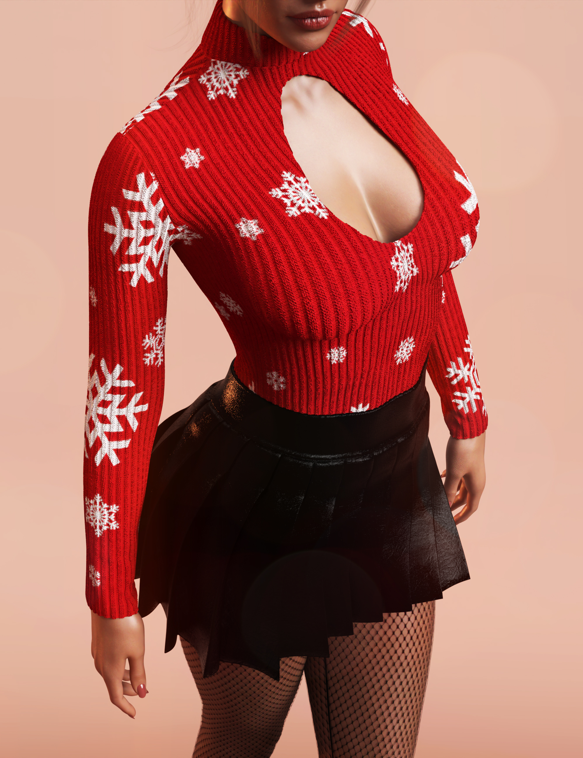 dForce M8 Winter Mood Dream for Genesis 9 by: Modu8, 3D Models by Daz 3D