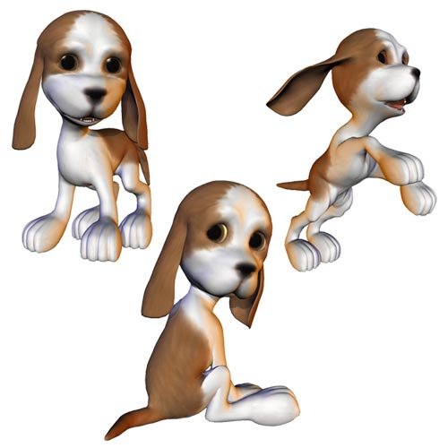 Toonimal Puppy by: , 3D Models by Daz 3D