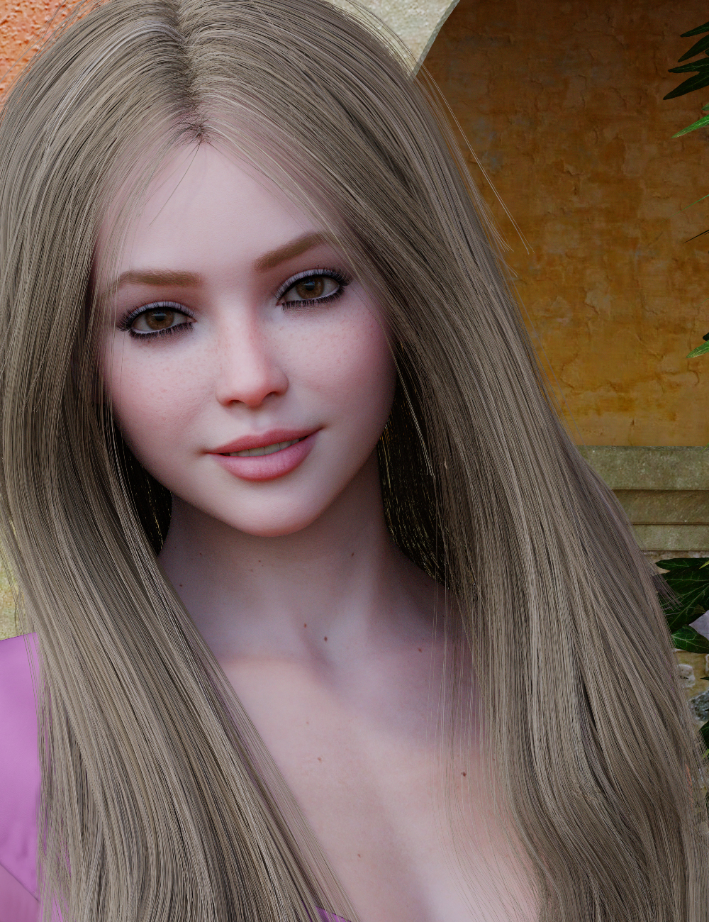 MGAB Sandy HD for Genesis 9 by: MarcosGAB, 3D Models by Daz 3D
