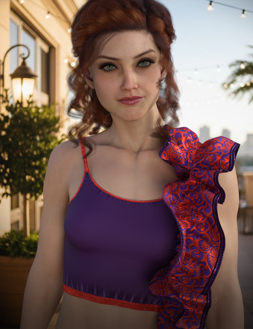 dForce Crop Collection Style 02 for Genesis 9 and 8 Female by: ~Wolfie~, 3D Models by Daz 3D