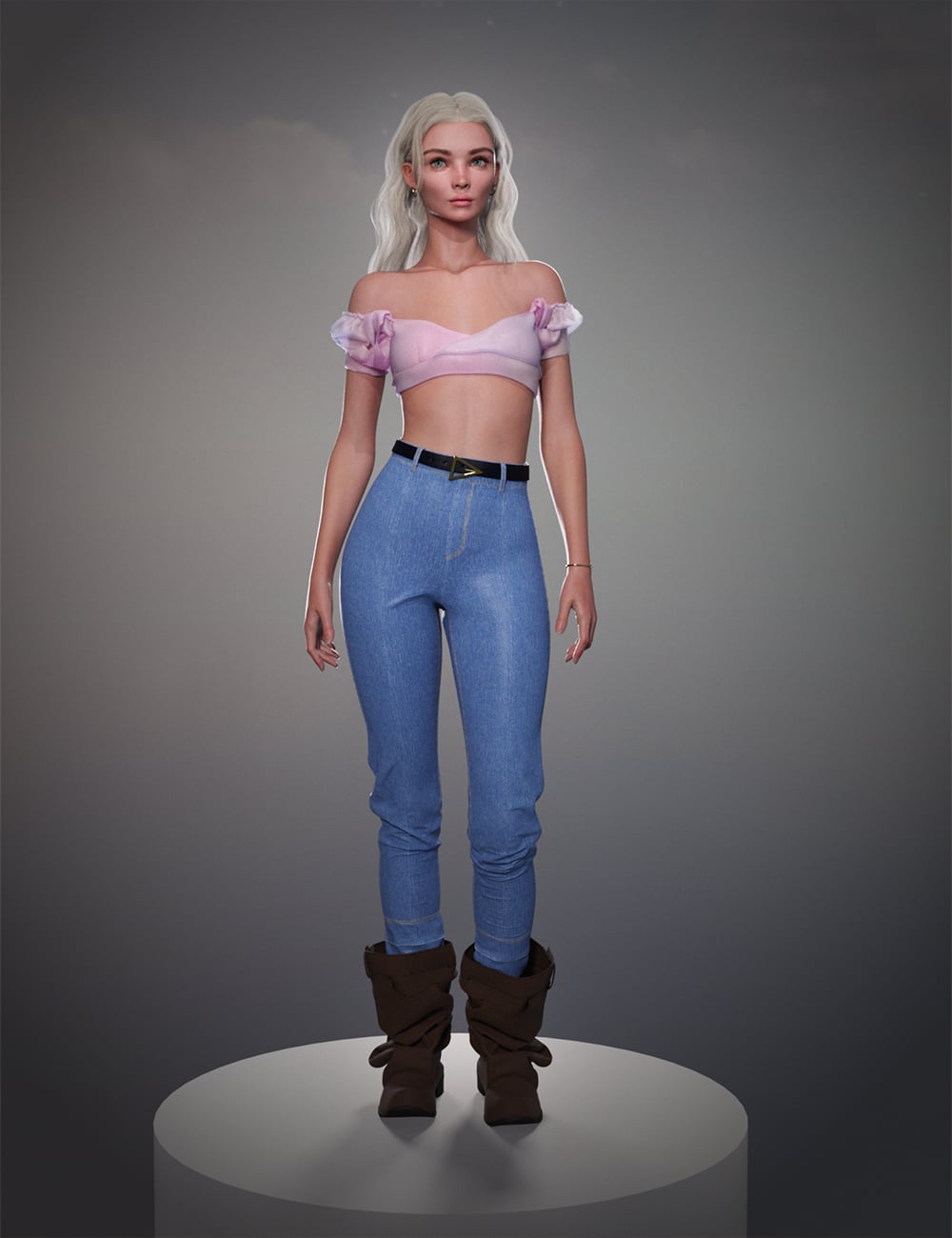 Frey Outfit for Genesis 9 by: Chrryt, 3D Models by Daz 3D