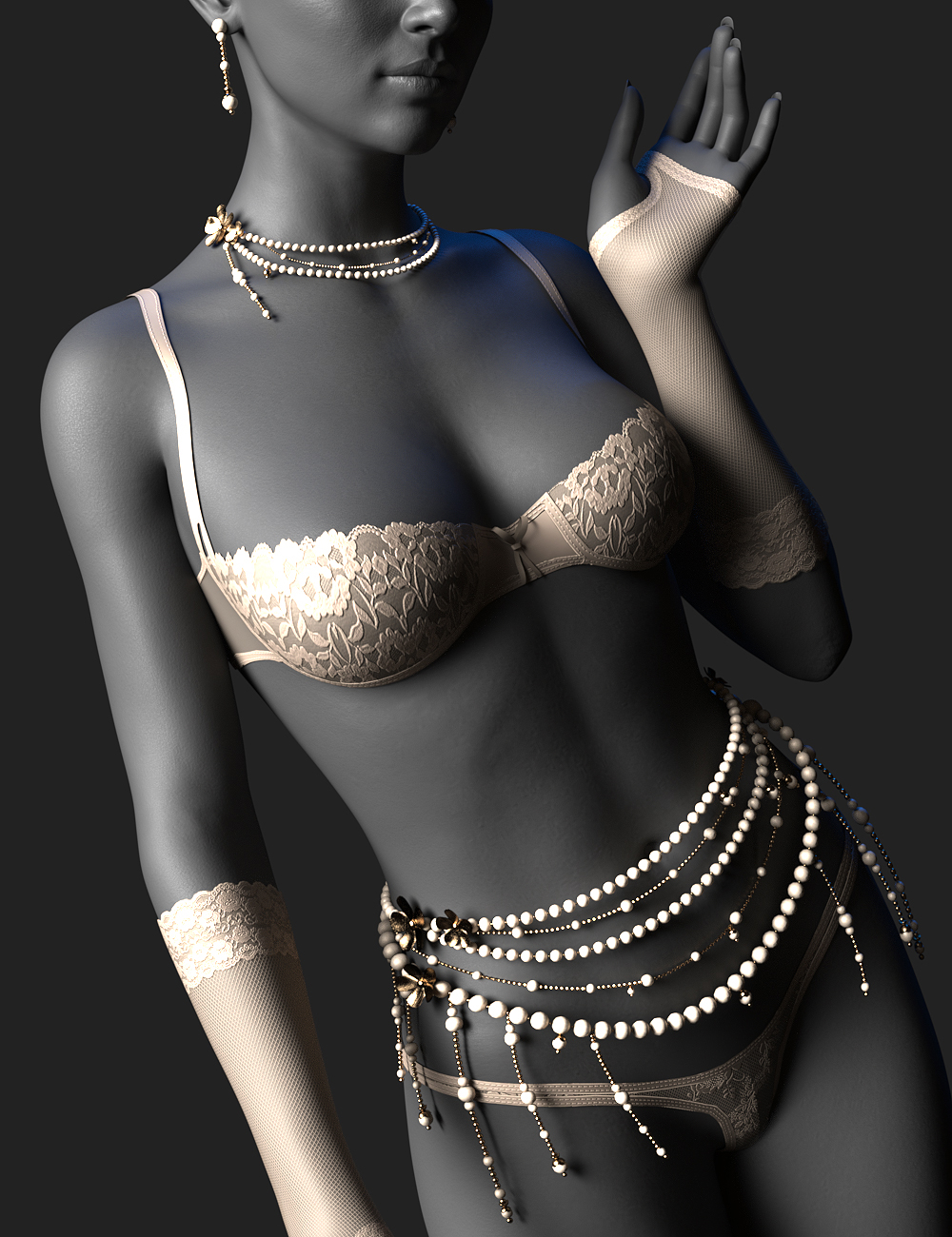 Angel Secrets 4 Jewels for Genesis 8, 8.1 and 9 Females by: Val3dartbiuzpharb, 3D Models by Daz 3D