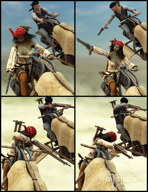 Hunter DL Poses Hunter DL Poses by: Digiport, 3D Models by Daz 3D