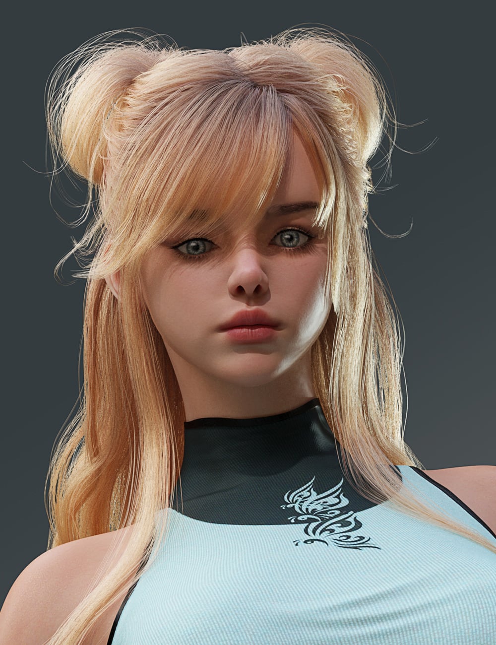 MB Juillet HD for Genesis 9 Feminine by: Magic Brush, 3D Models by Daz 3D