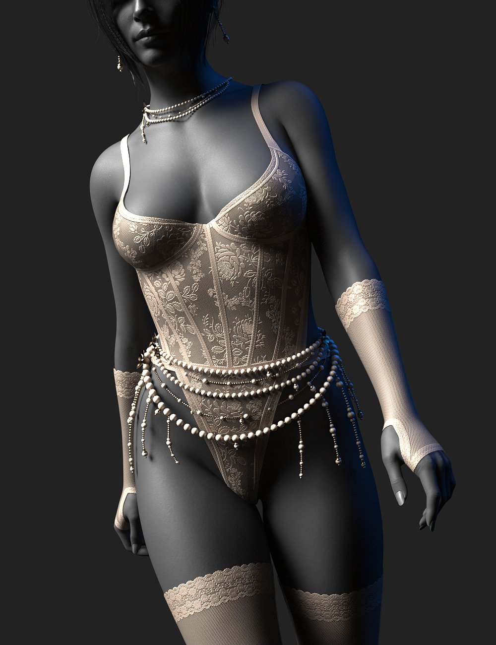 Angel Secrets 4 Lingerie and Jewels Bundle for Genesis 8, 8.1 and 9 Females by: Val3dartbiuzpharb, 3D Models by Daz 3D