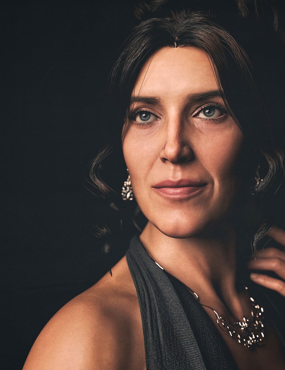 FN Willow HD for Genesis 9 by: Feng, 3D Models by Daz 3D